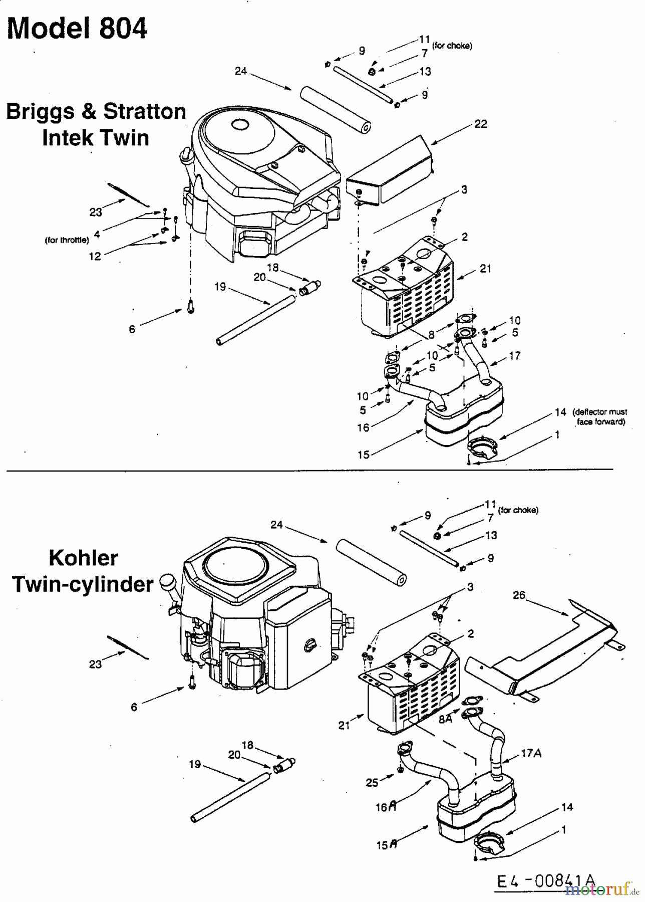  Yard-Man ältere Modelle Gartentraktoren AH 8200 14AU804H643  (2001) Motorzubehör