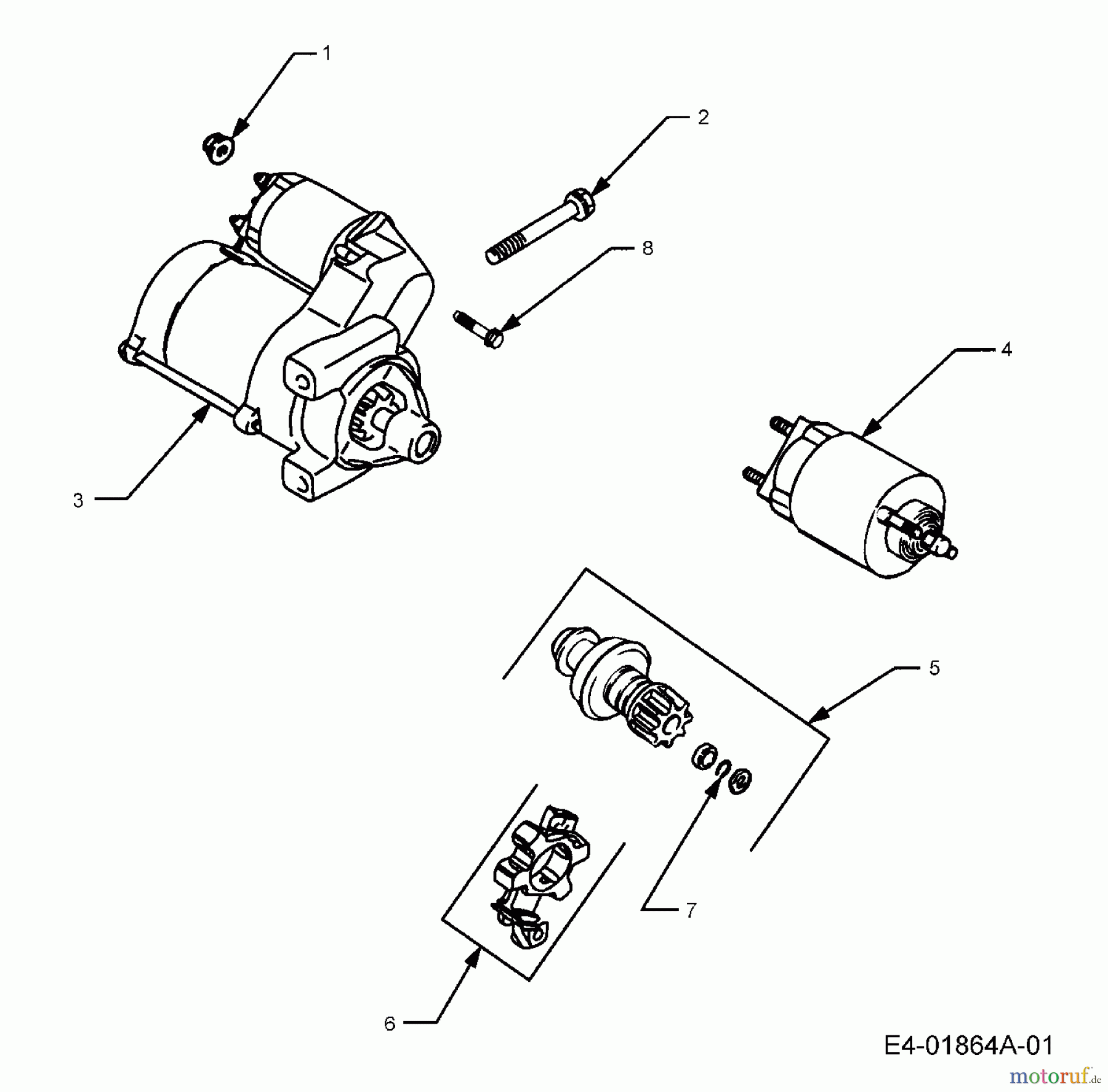  Cub Cadet Rasentraktoren HDS 2205 13A-2D7-603  (2006) Elektrostarter