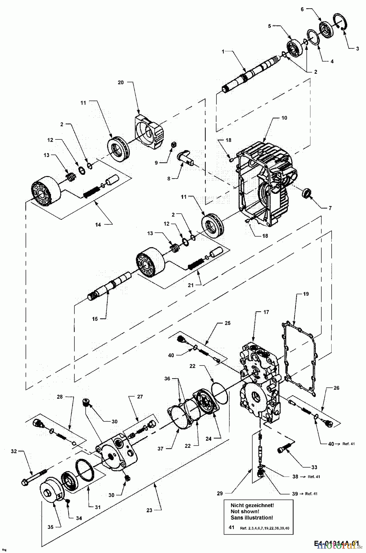  Cub Cadet Gartentraktoren HDS 3235 14B-692-603  (2007) Hydrostat