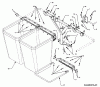 MTD Zubehör Grasfangvorrichtung für CC 3000 SD Serie mit Mähwerk 44"/112cm 190-212-100 (2001) Ersatzteile Grasfangkorb