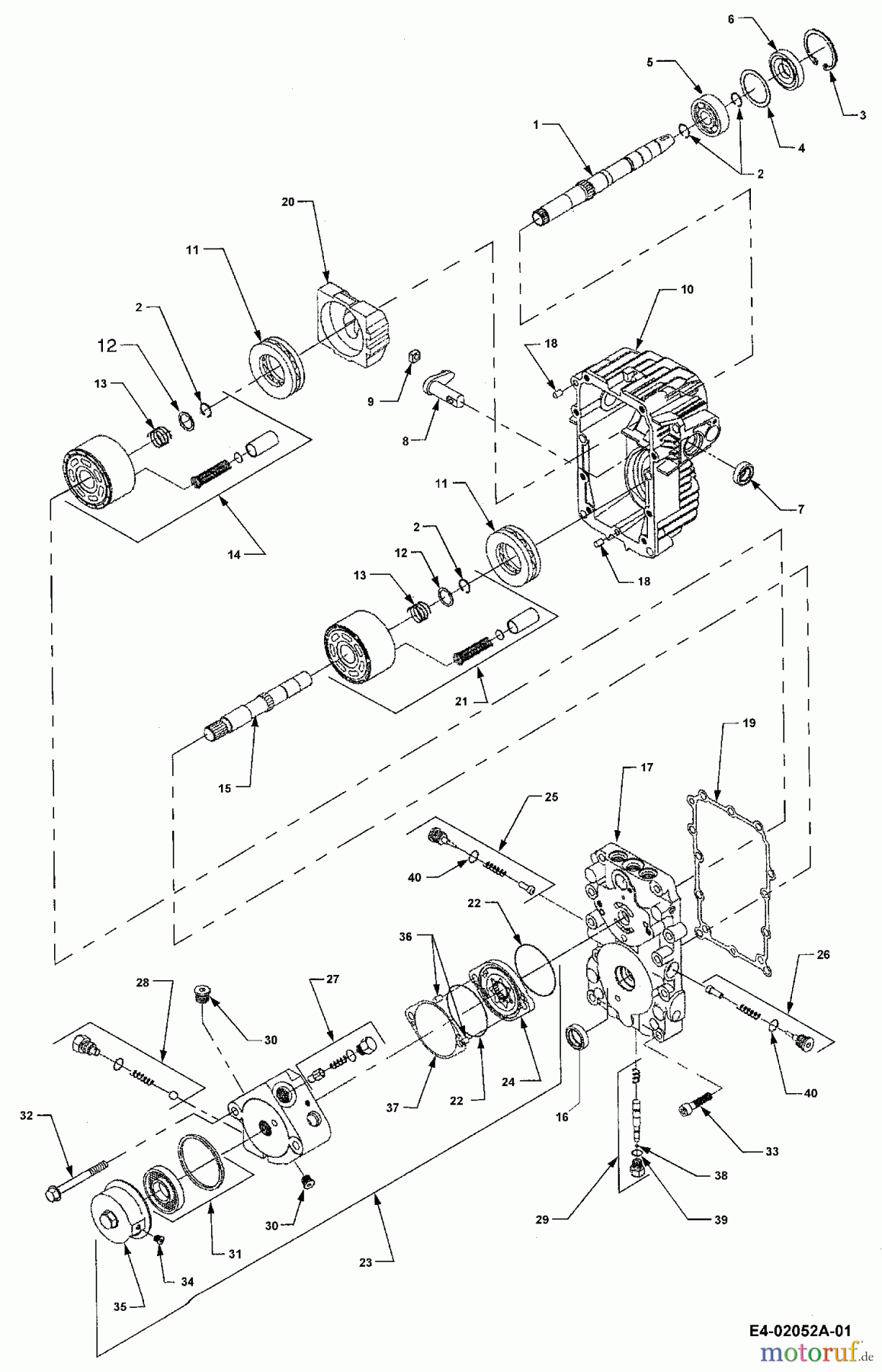  Cub Cadet Gartentraktoren HDS 3185 14A-665-603  (1999) Hydrostat