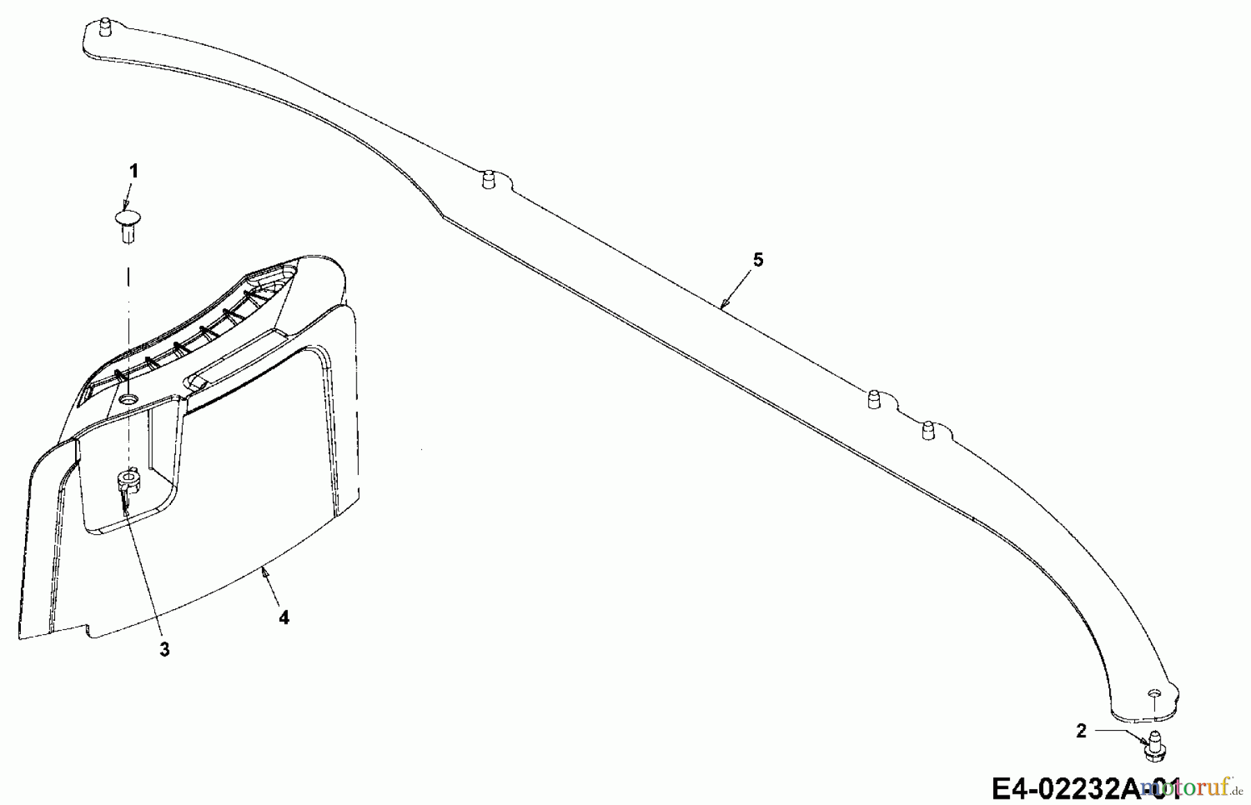  Cub Cadet Rasentraktoren CC 1022 13AF11CG603  (2008) Mulch Kit