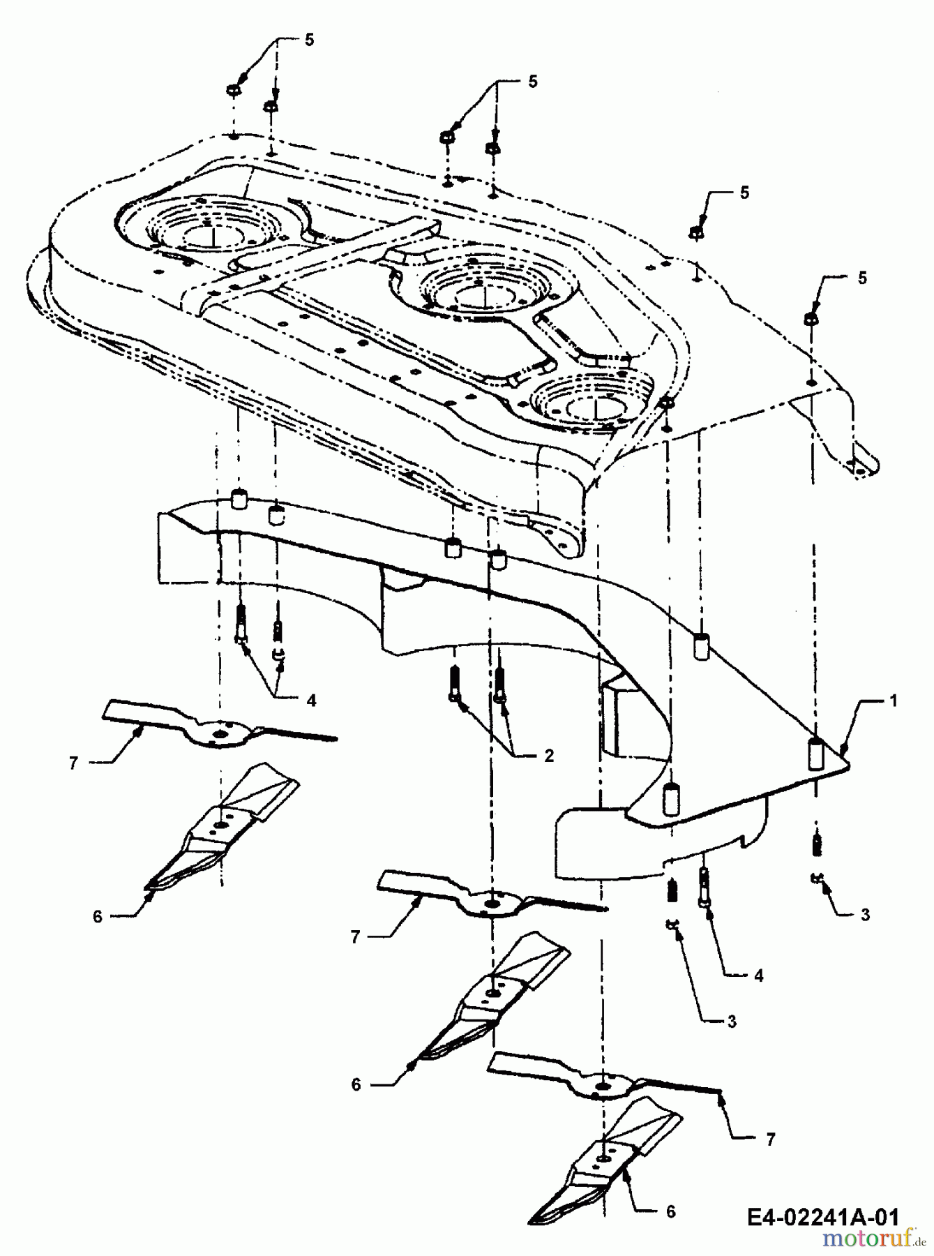  MTD Zubehör Zubehör Garten- und Rasentraktoren Mulch Kits für CC 2000 SD Serie mit Mähwerk 48