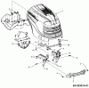 Cub Cadet CC 1527 13AK11CG603 (2004) Ersatzteile Motorhaube C-Style