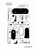 MTD Zubehör Frontkehrmaschine FK 105 196-226A678 (2008) Ersatzteile Bürstenantrieb, Kehrwalzengehäuse