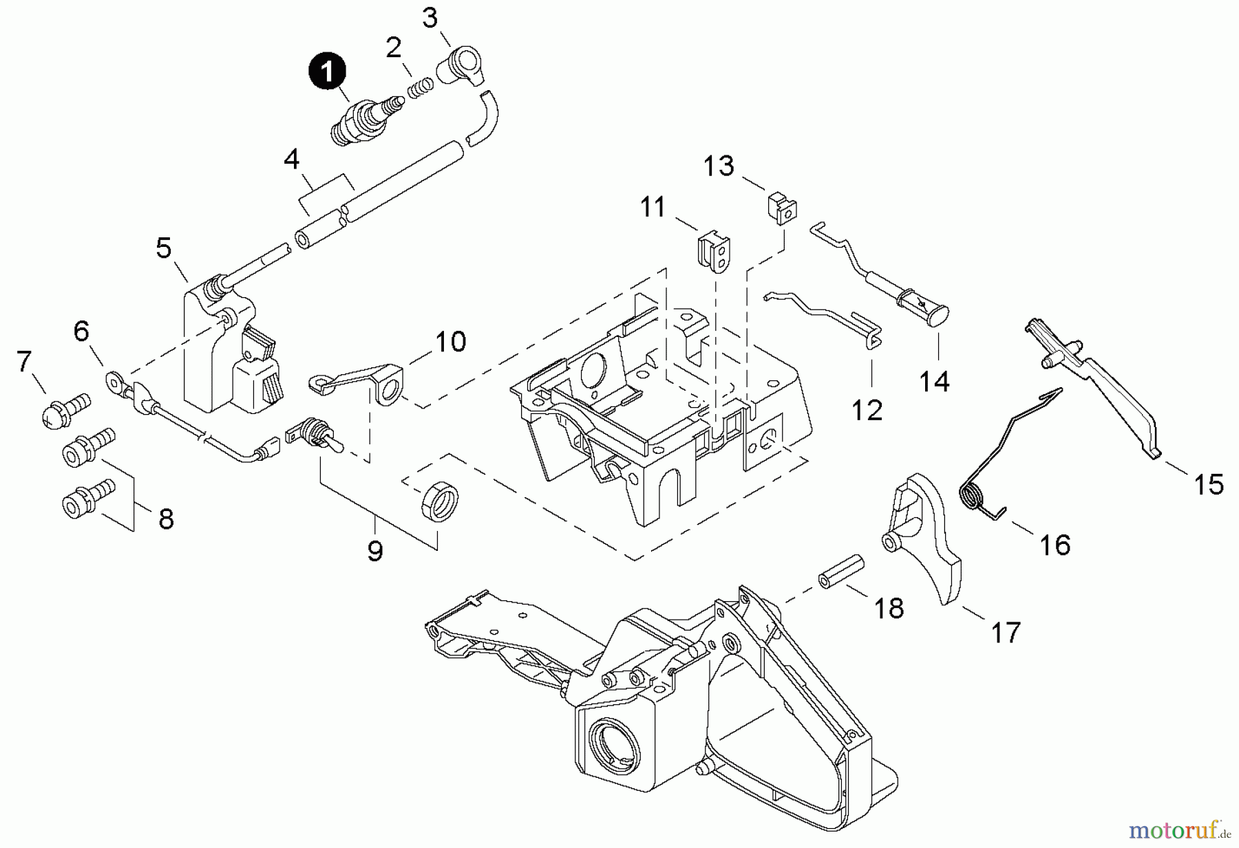  Echo Sägen, Kettensägen CS-680S - Echo Chainsaw, Ignition, Throttle Control