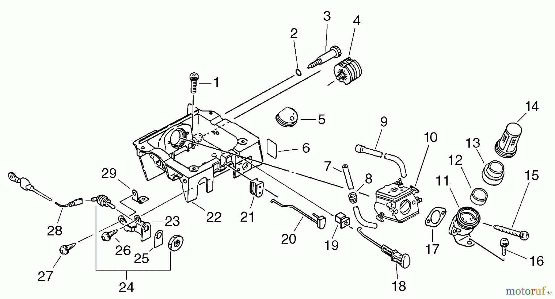  Echo Trennsägen CSG-680 - Echo Chainsaw, Intake