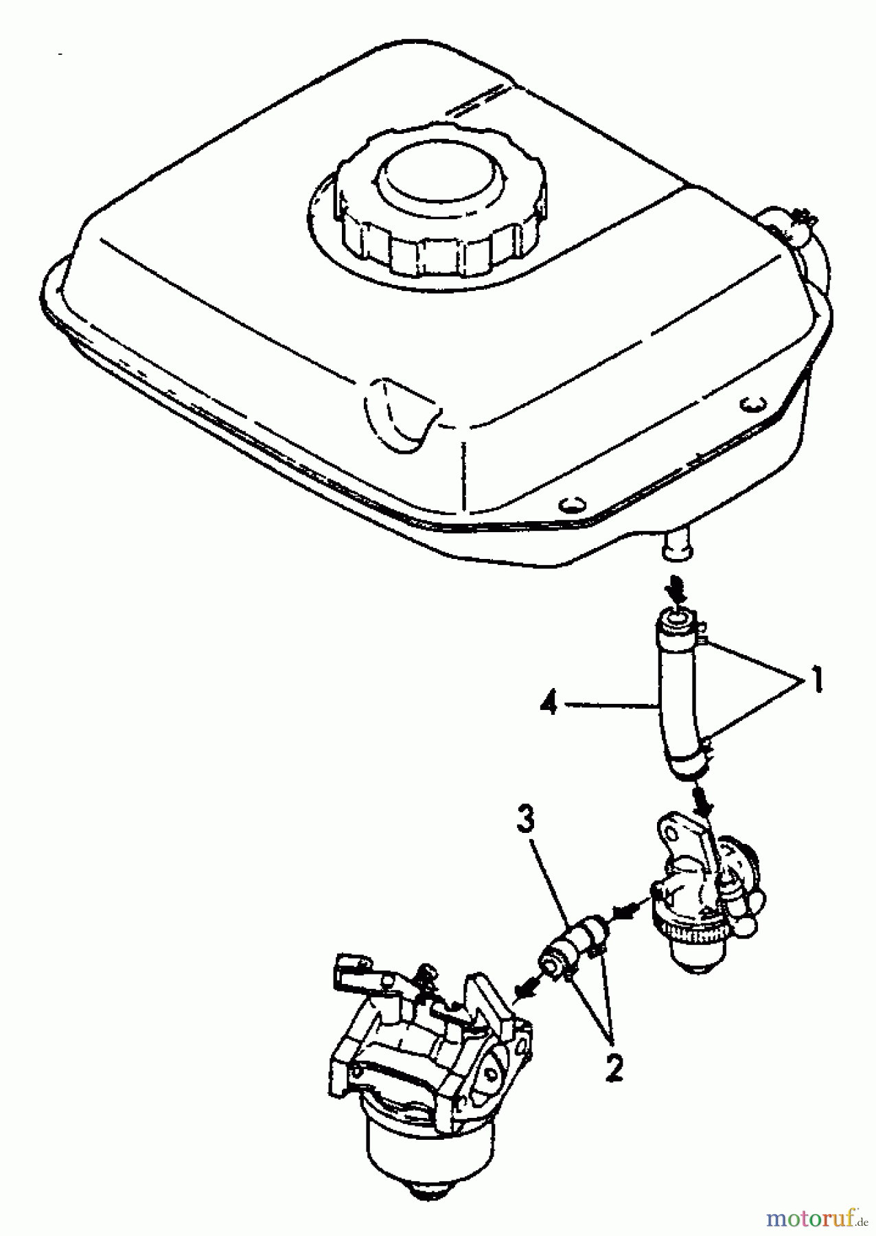  Echo Wasserpumpen TP-2000 - Echo Trash Pump Fuel Pipe