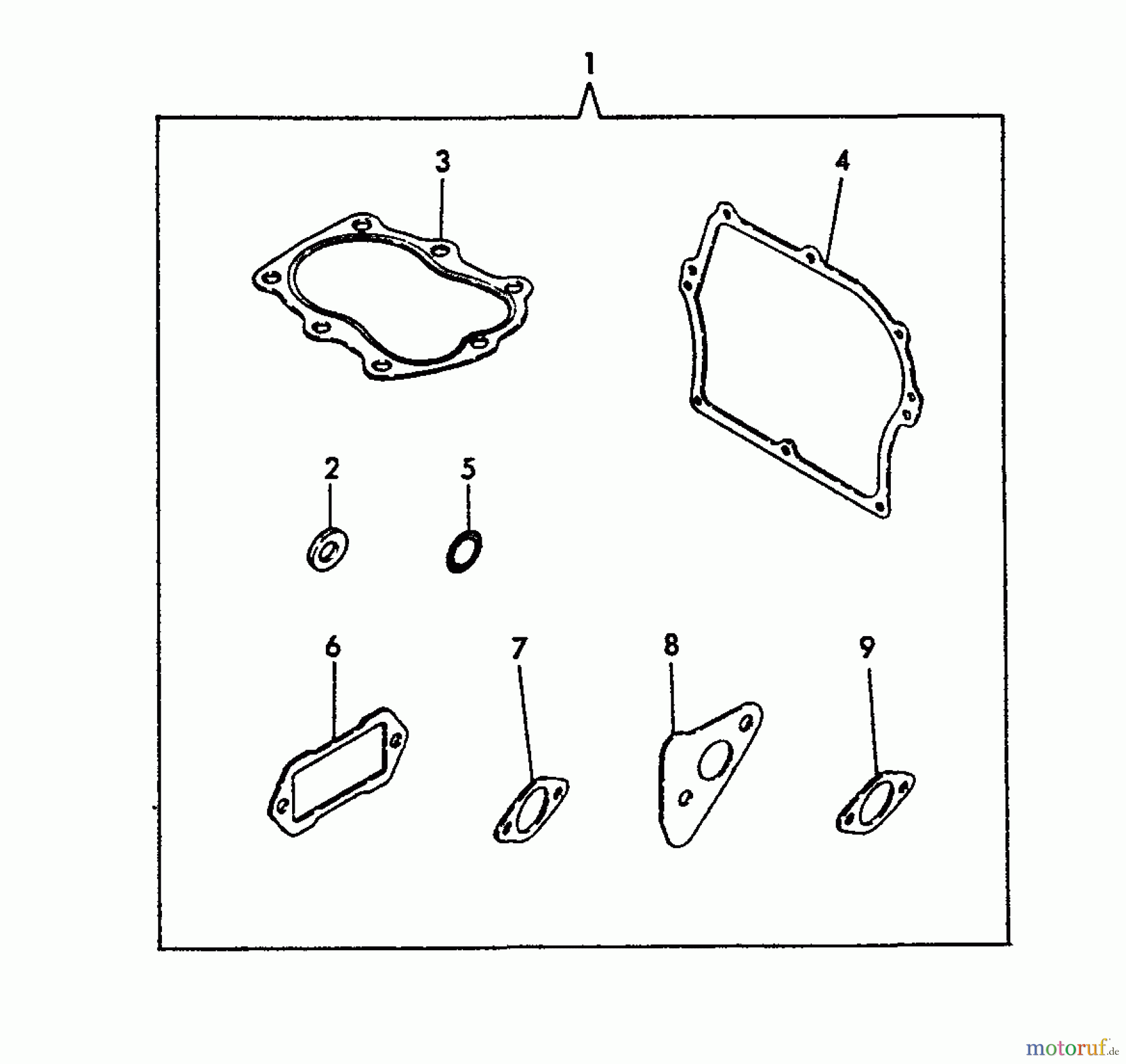  Echo Wasserpumpen TP-3000 - Echo Trash Pump Gasket Kit