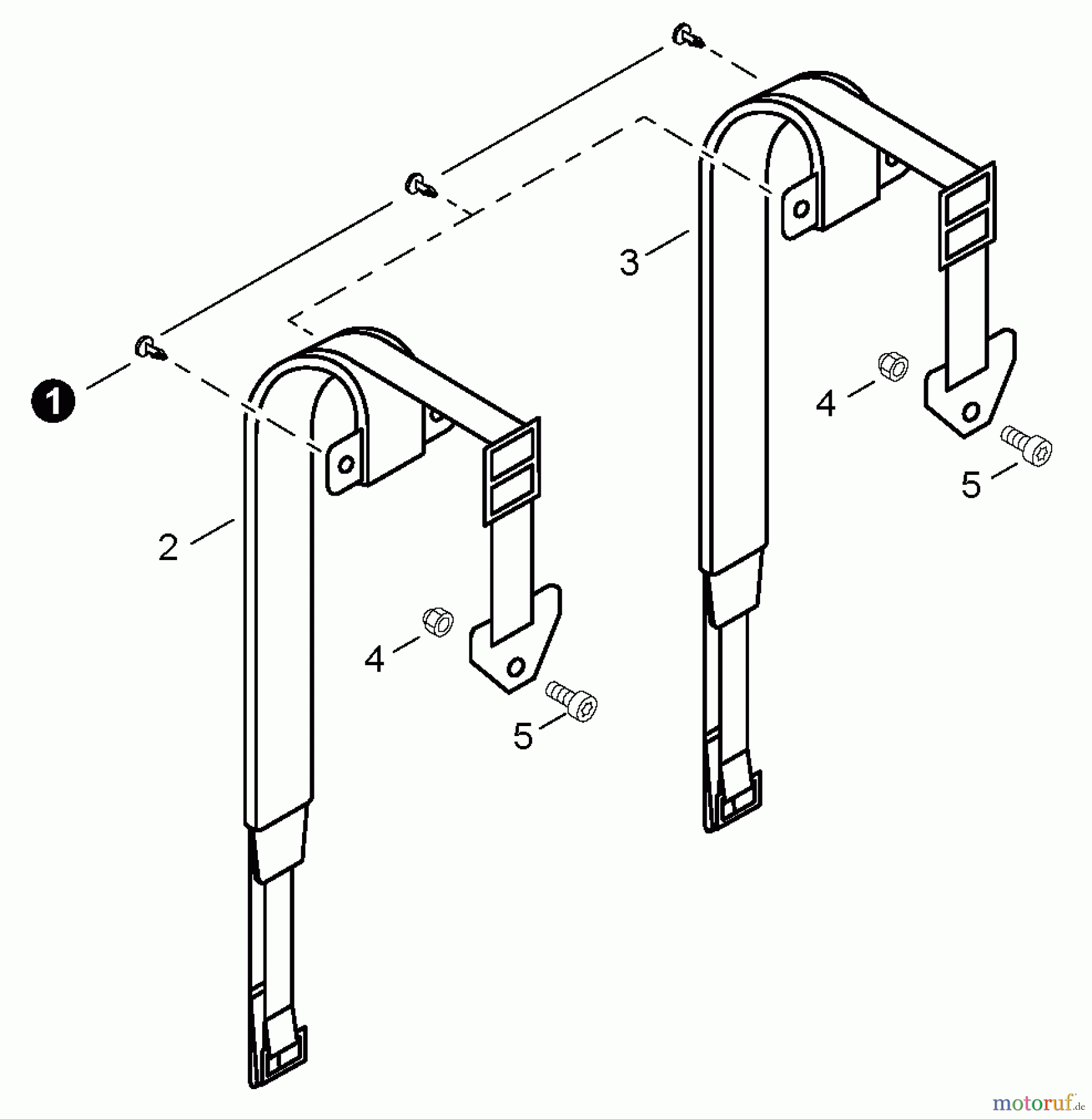  Echo Bläser / Sauger / Häcksler / Mulchgeräte	 PB-760LNH - Echo Back Pack Blower, Harness