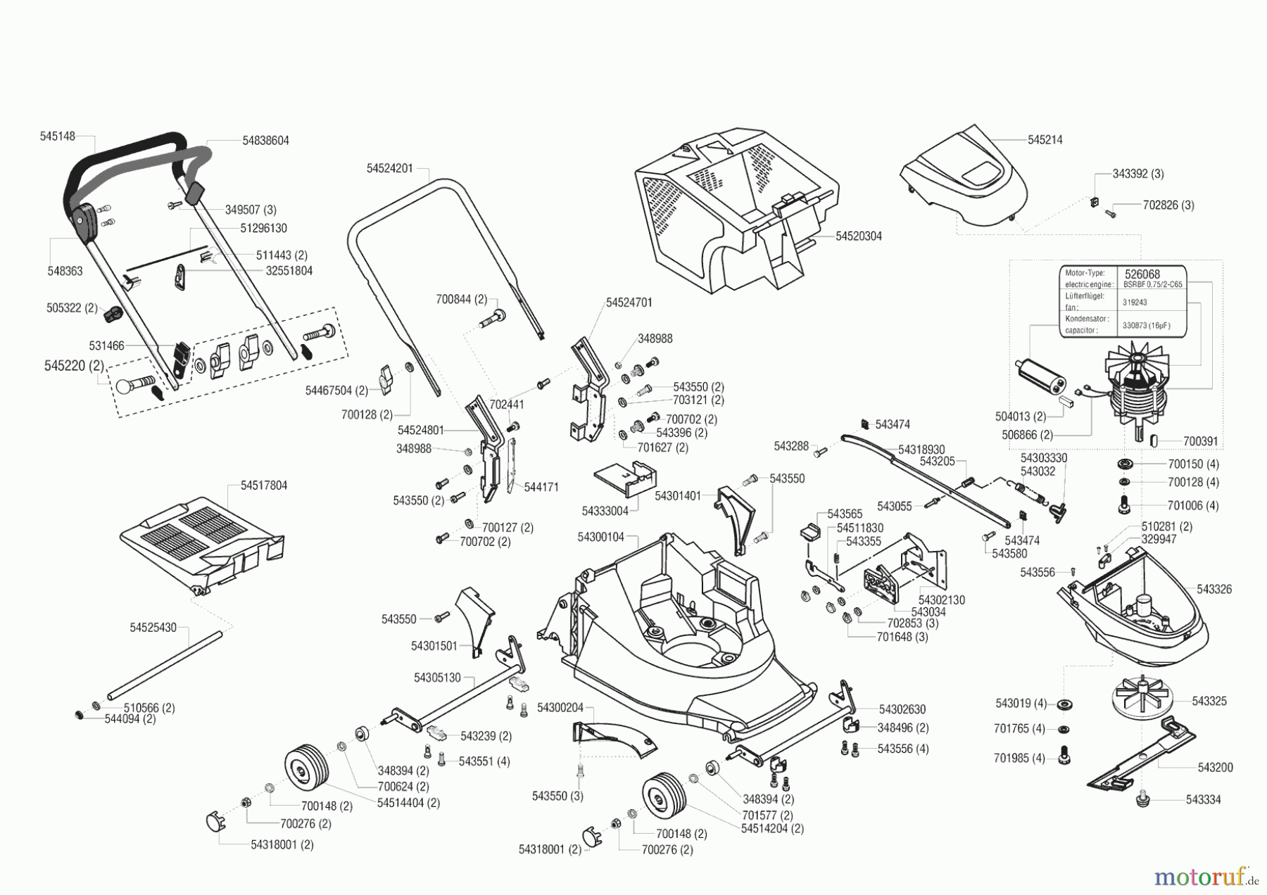  AL-KO Gartentechnik Elektrorasenmäher Premium Bio 42 E vor 01/2000 Seite 1