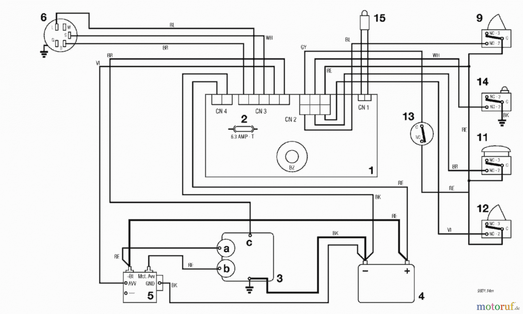  Solo by AL-KO Gartentechnik Aufsitzmäher 555 / 555 Hydro 2000 2000 Seite 17