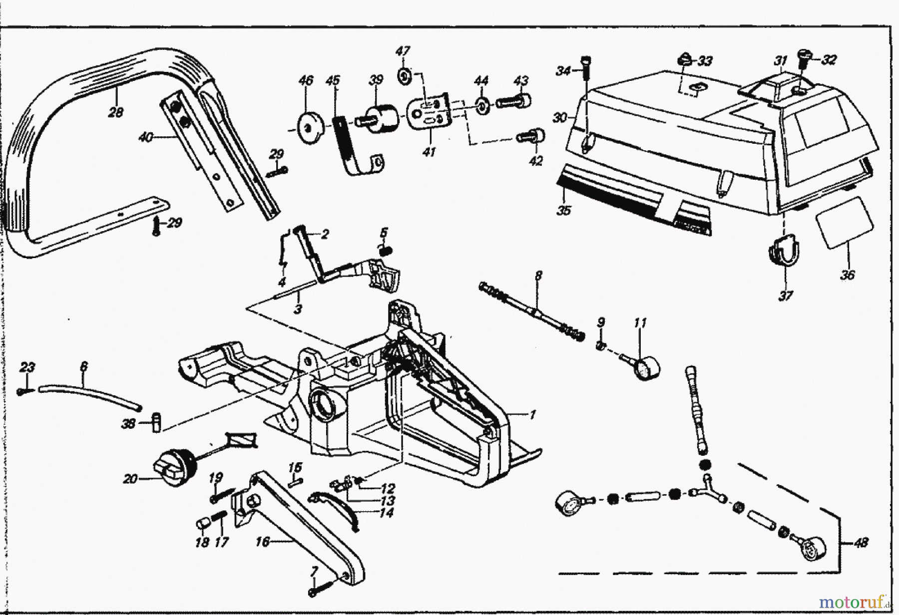  Solo by AL-KO Gartentechnik Kettensägen 662 ET 111991 Druck 9 662 708 01/1991 [SN: ET 111991 Druck 9 662 708] - 01/1993 [SN: ET 111993 Druck 9 662 709] Seite 2