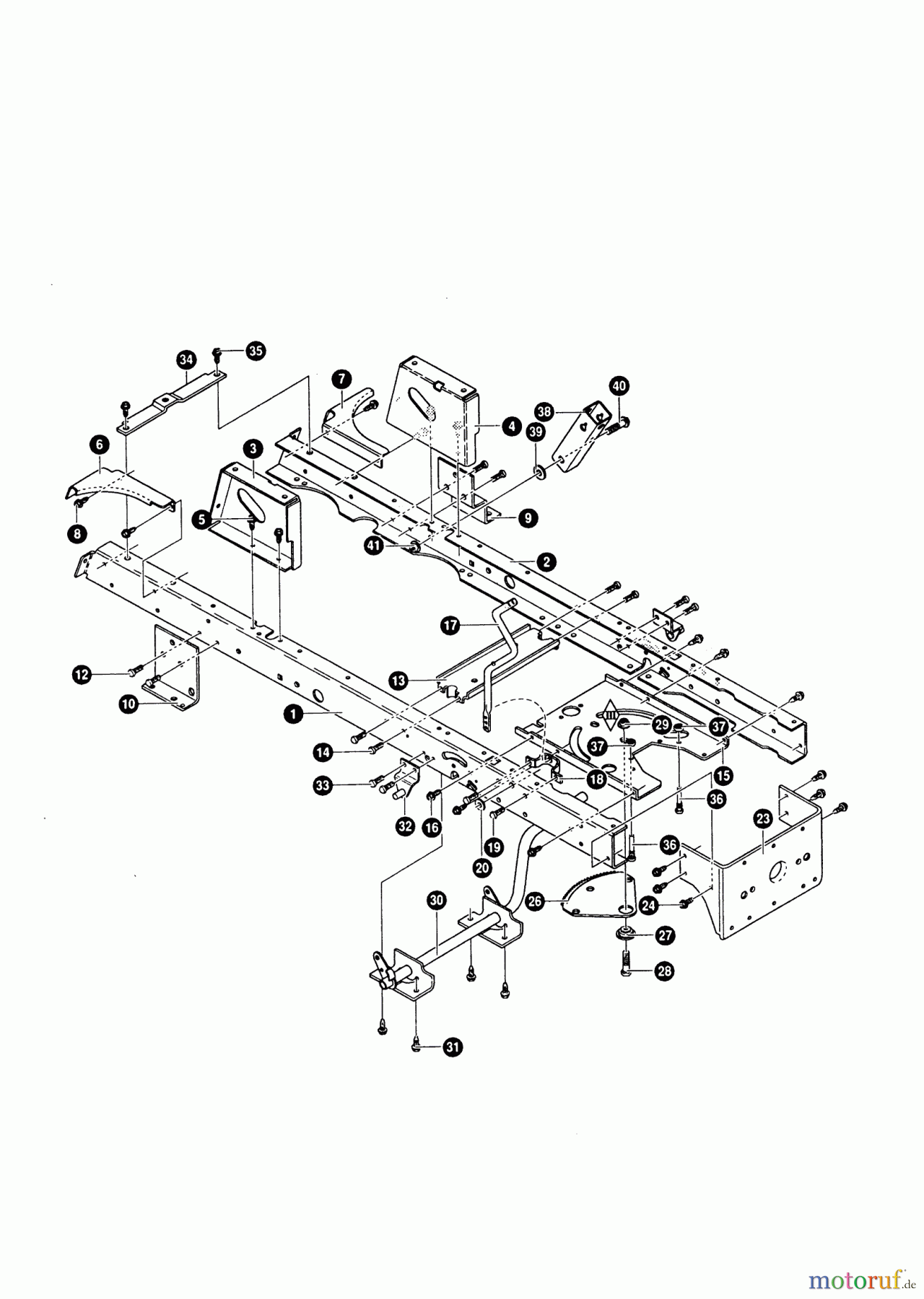  Concord Gartentechnik Rasentraktor T12,5/102 RD Seite 3