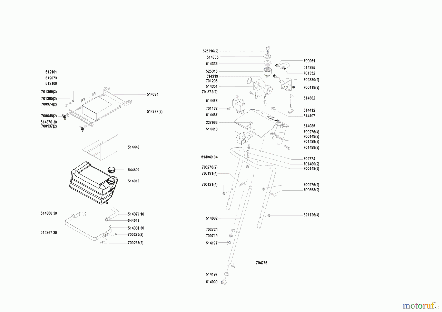  AL-KO Gartentechnik Rasentraktor T9-75 04/1998 - 06/1998 Seite 6