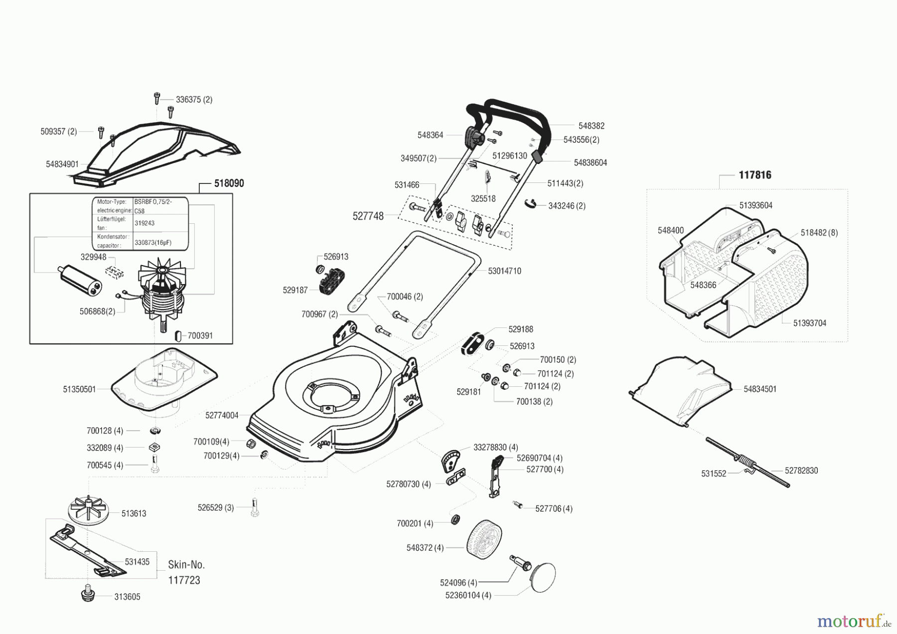  AL-KO Gartentechnik Elektrorasenmäher Comfort 42 E  SEV Seite 1