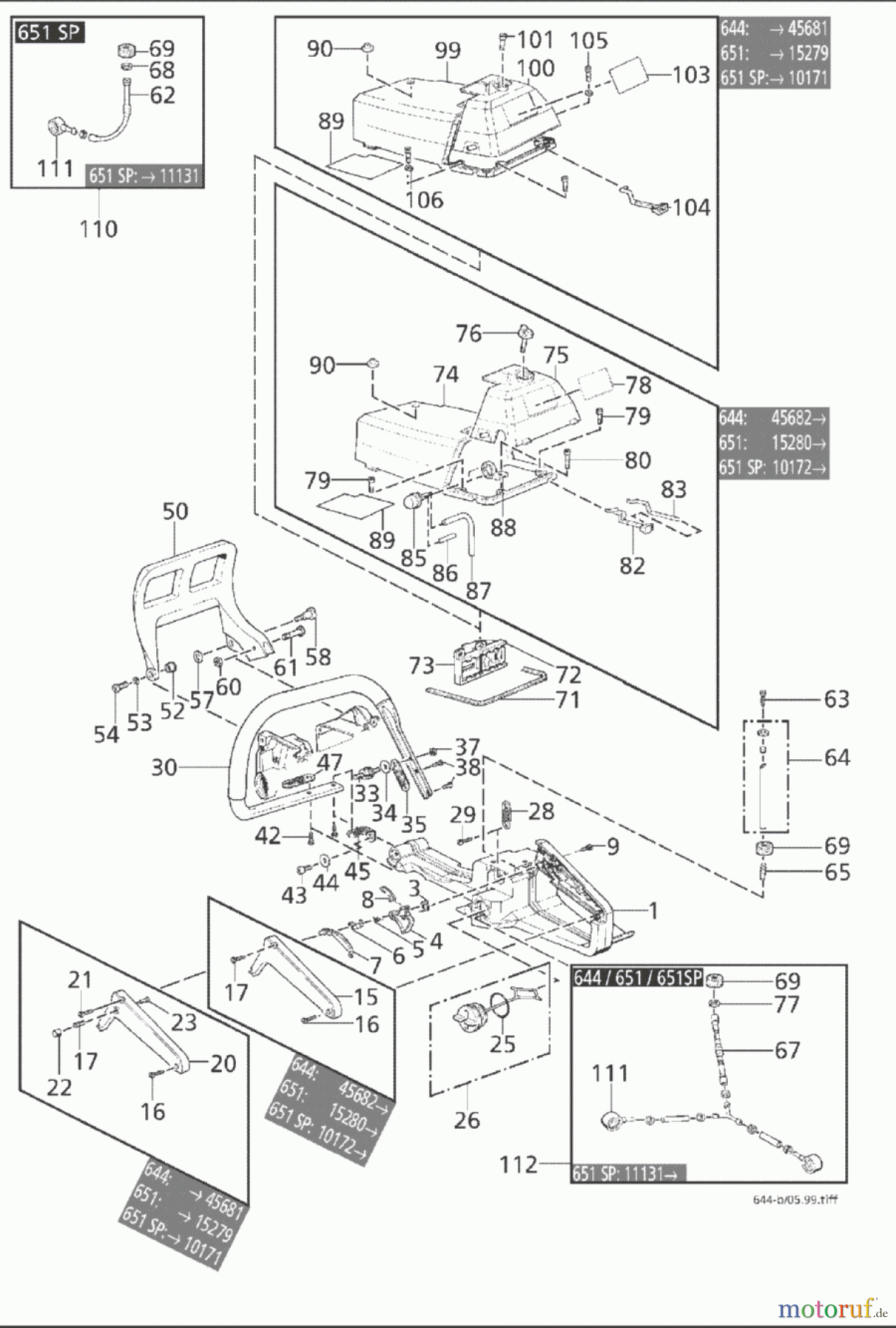  Solo by AL-KO Gartentechnik Kettensägen 644 ET 071999 Druck 9 644 707 07/1999 [SN: ET 071999 Druck 9 644 707] - 02/2006 [SN: ET 122006 Druck 9 644 710] Seite 2