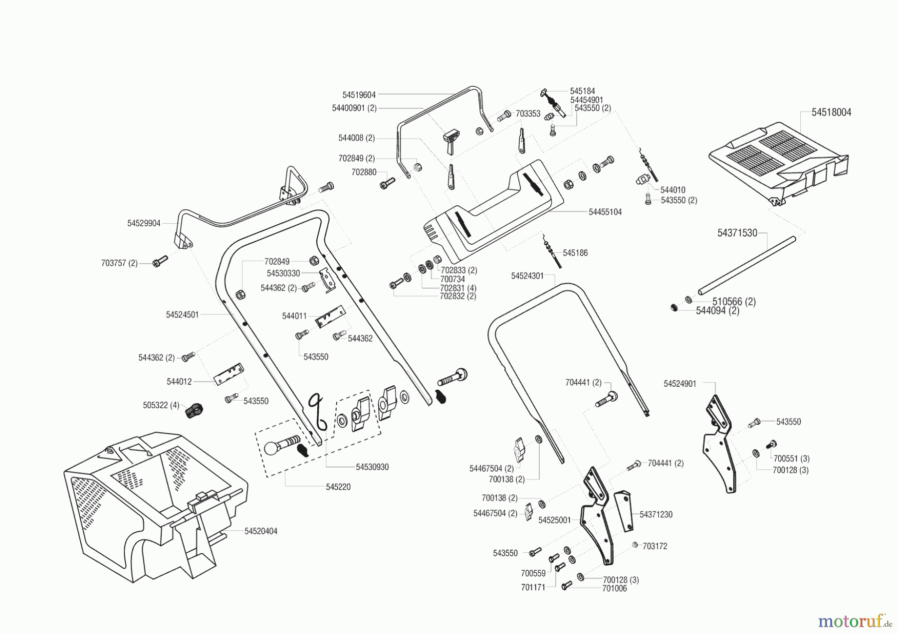  AL-KO Gartentechnik Benzinrasenmäher Premium Bio 48 BR 12/1999 - 01/2000 Seite 2