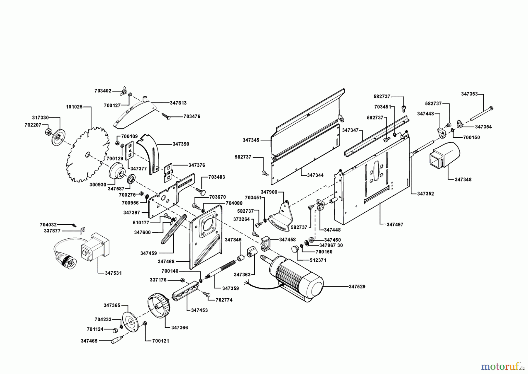  AL-KO Heimwerkertechnik Präzisionskreissägen Basic 400 V ab 01/2000 Seite 2