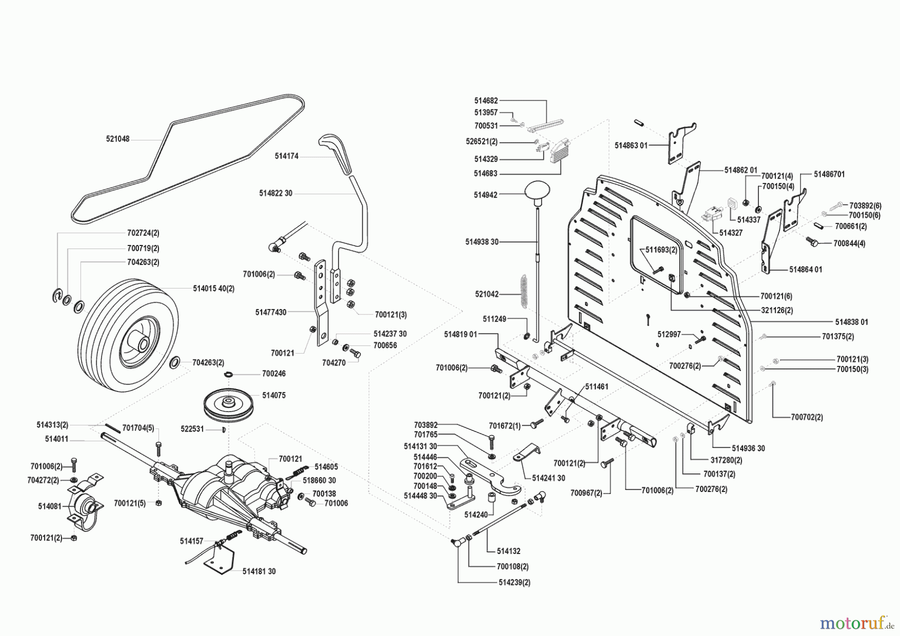  AL-KO Gartentechnik Rasentraktor T 16-102 HVC 02/2000 - 02/2001 Seite 3