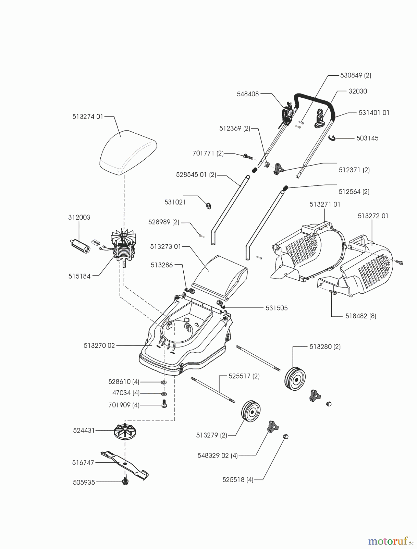  AL-KO Gartentechnik Elektrorasenmäher Classic 32 E 02/2000 - 10/2000 Seite 1