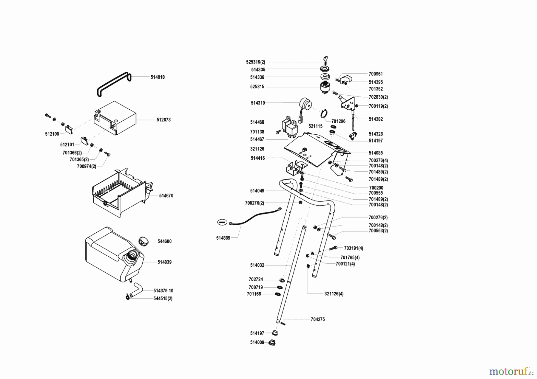  Concord Gartentechnik Rasentraktor T13-85 03/2000 - 10/2000 Seite 6