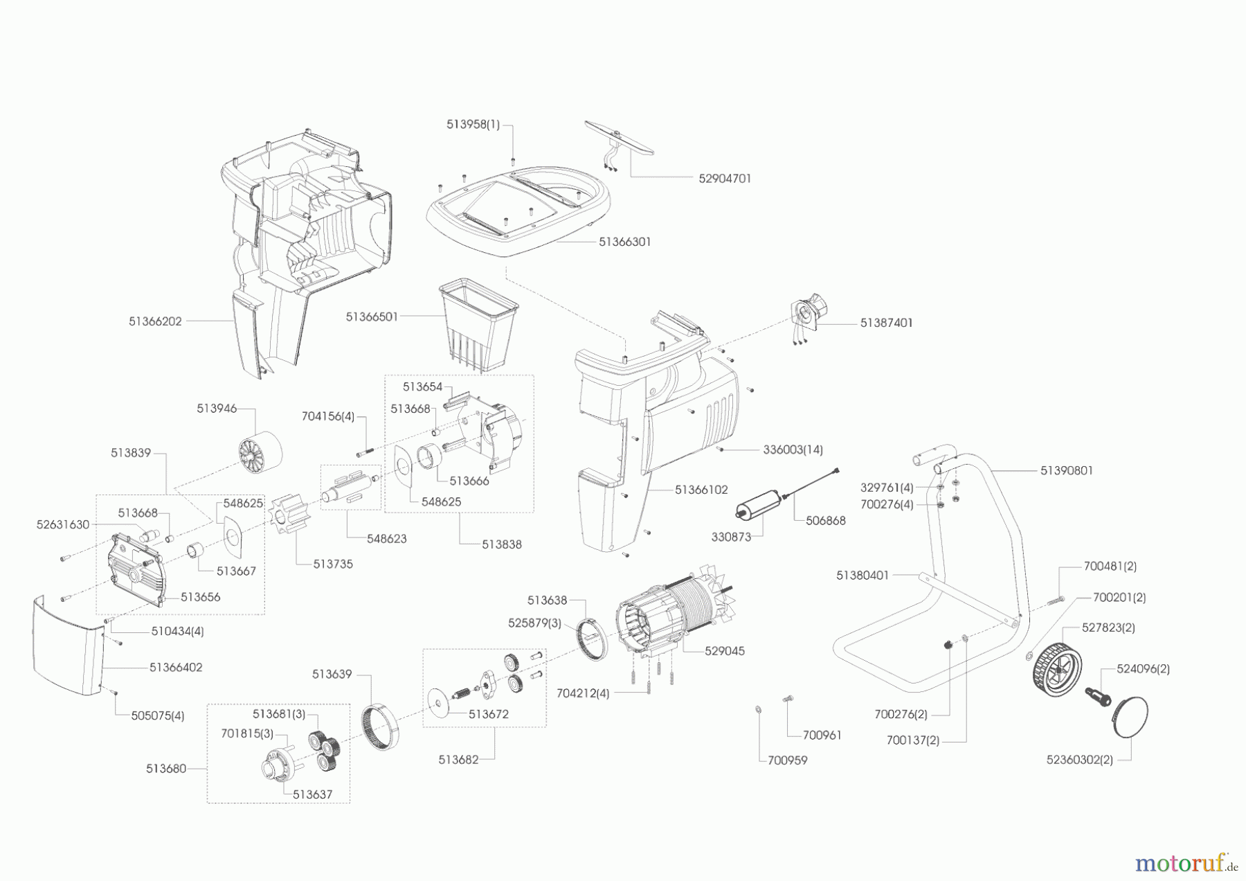  AL-KO Gartentechnik Leisehäcksler TOPPOWER 3500 ab 01/2001 Seite 1