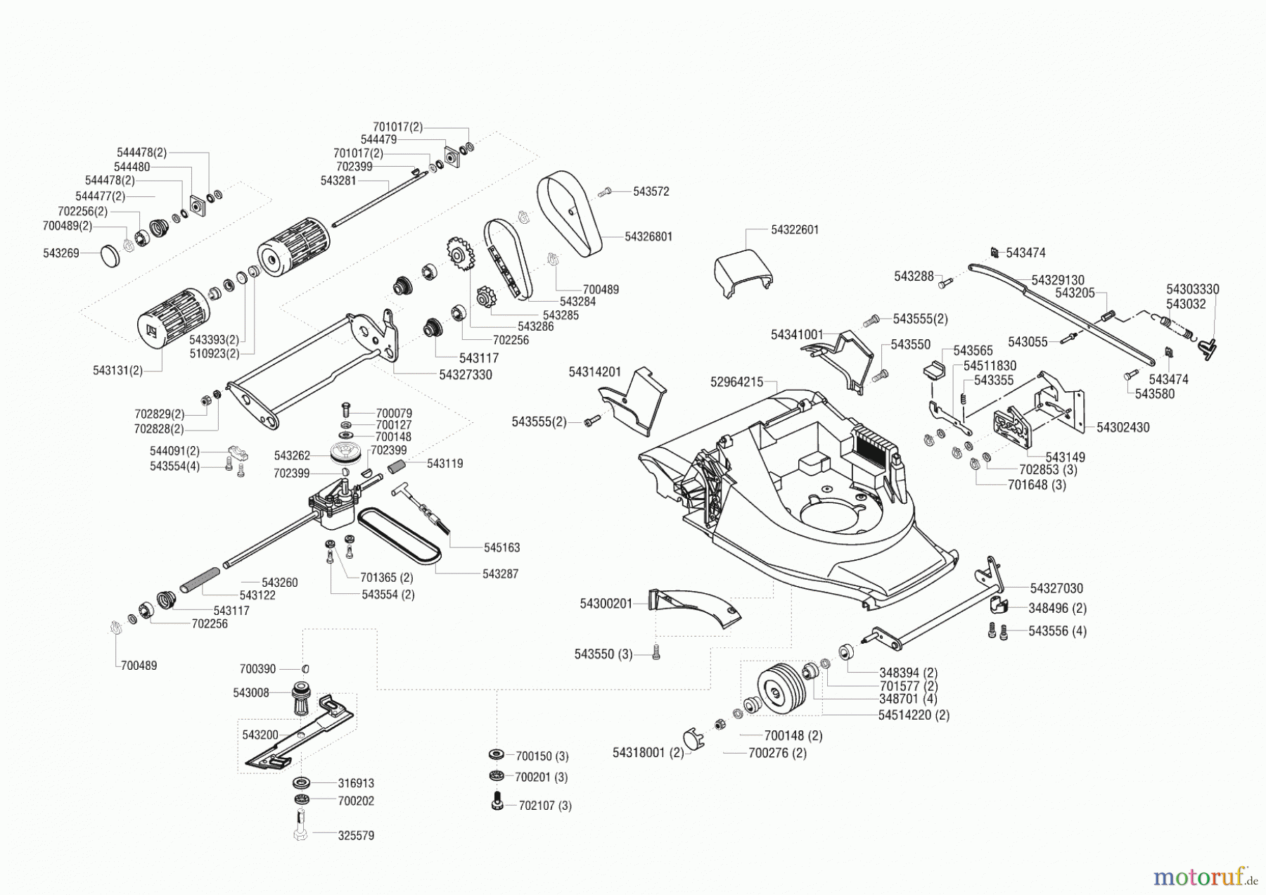  AL-KO Gartentechnik Benzinrasenmäher HVC 42 HSW ab 05/2001 Seite 1