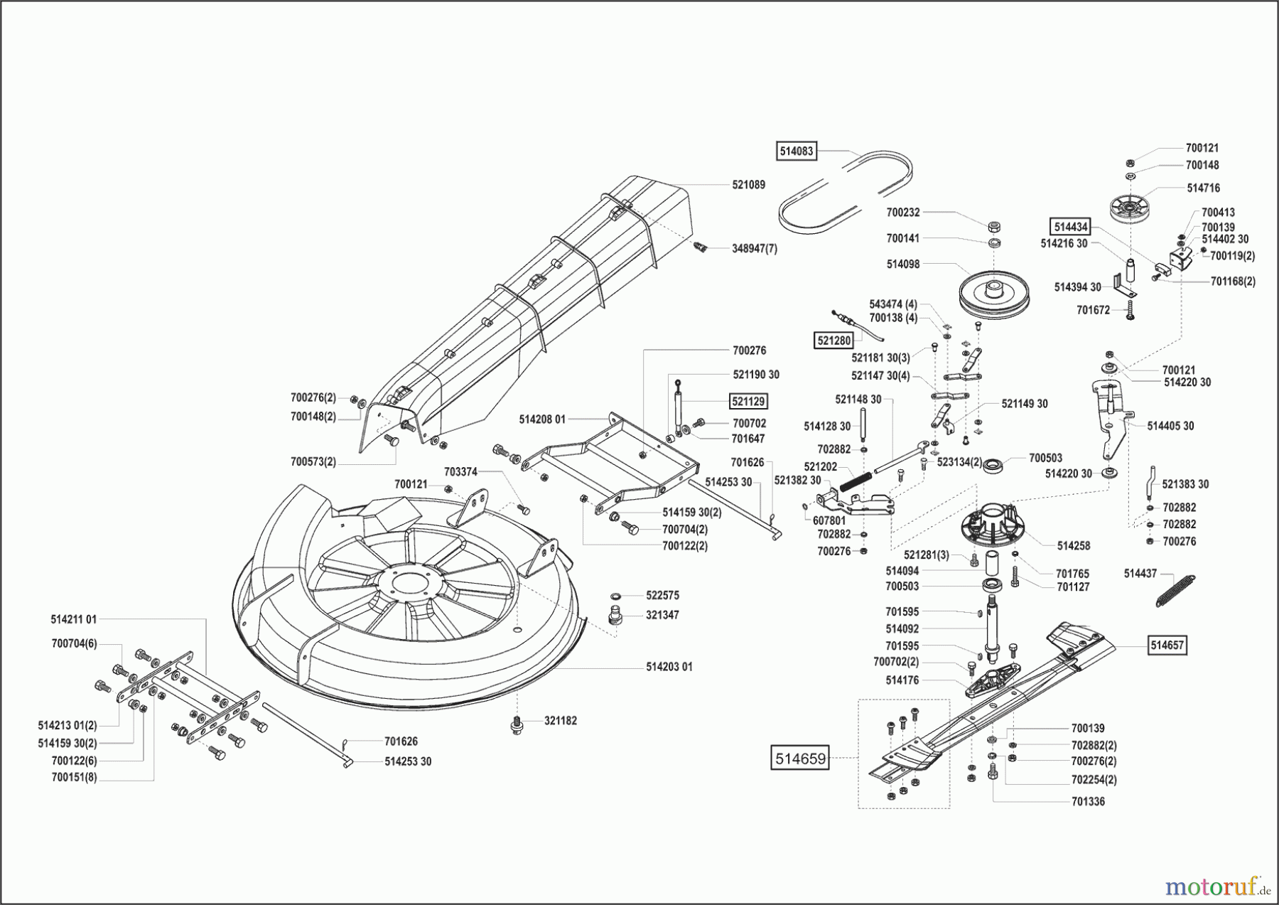  AL-KO Gartentechnik Rasentraktor T 10 ab 02/2002 Seite 5