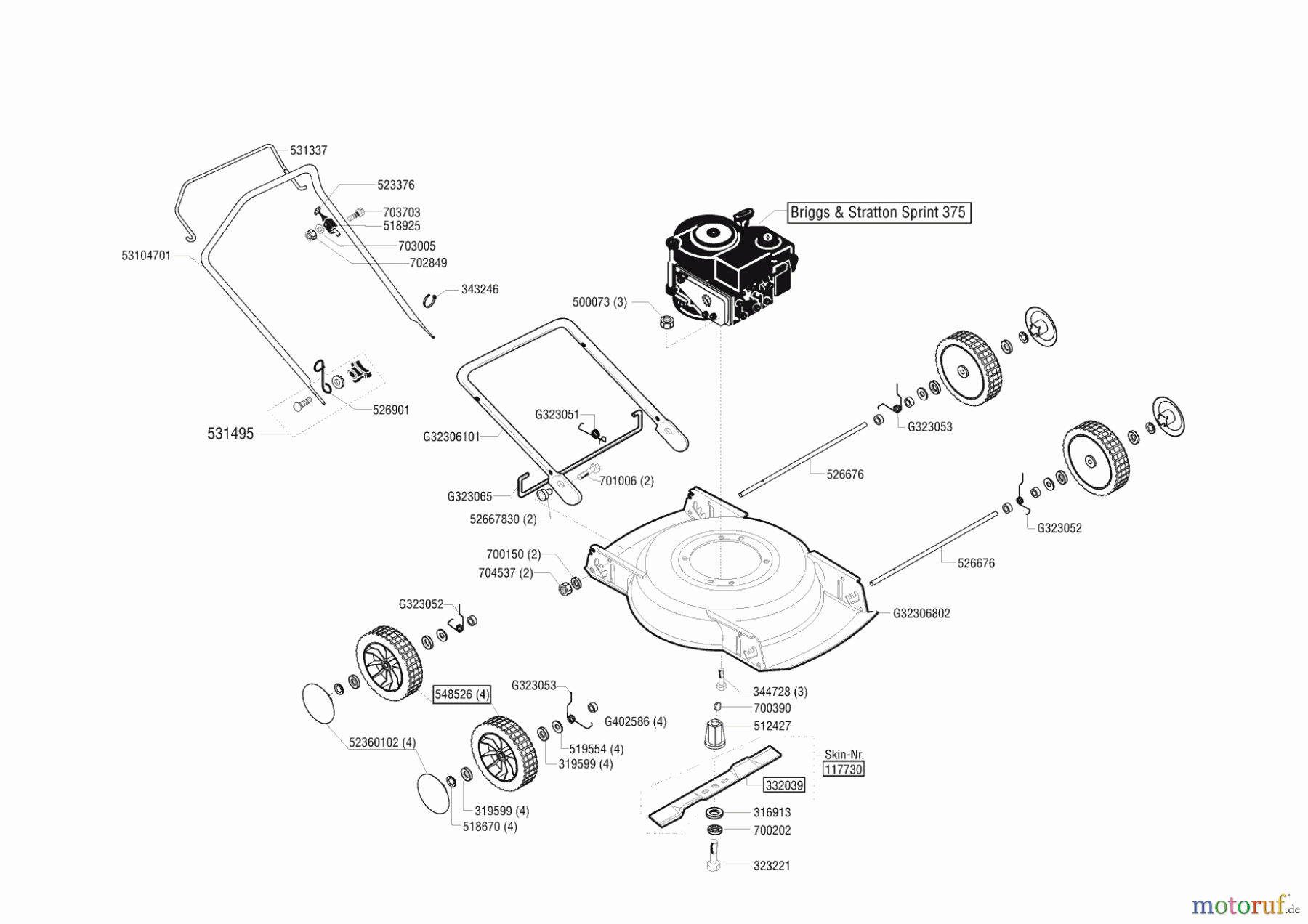  Uniropa Gartentechnik Mulchmäher 46 Bio  11/2002 Seite 1