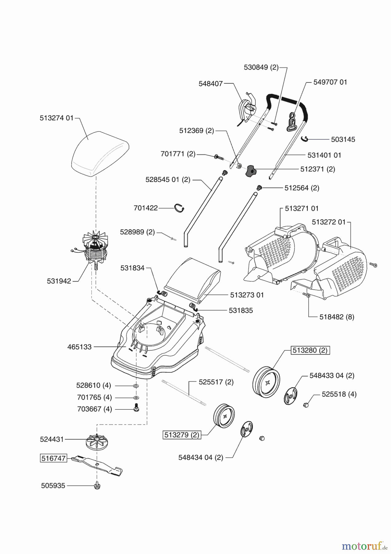  AL-KO Gartentechnik Elektrorasenmäher CL 32 E  ab 01/2003 Seite 1