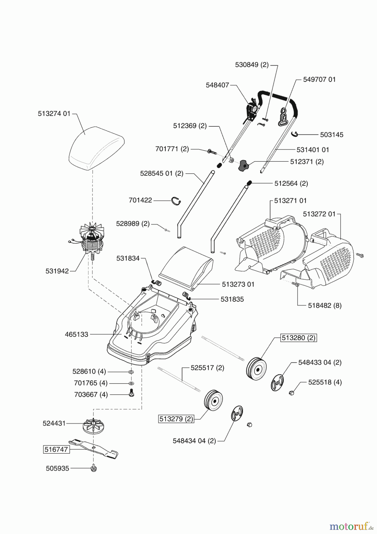  AL-KO Gartentechnik Elektrorasenmäher CL 32 E  01/2003 - 03/2005 Seite 1