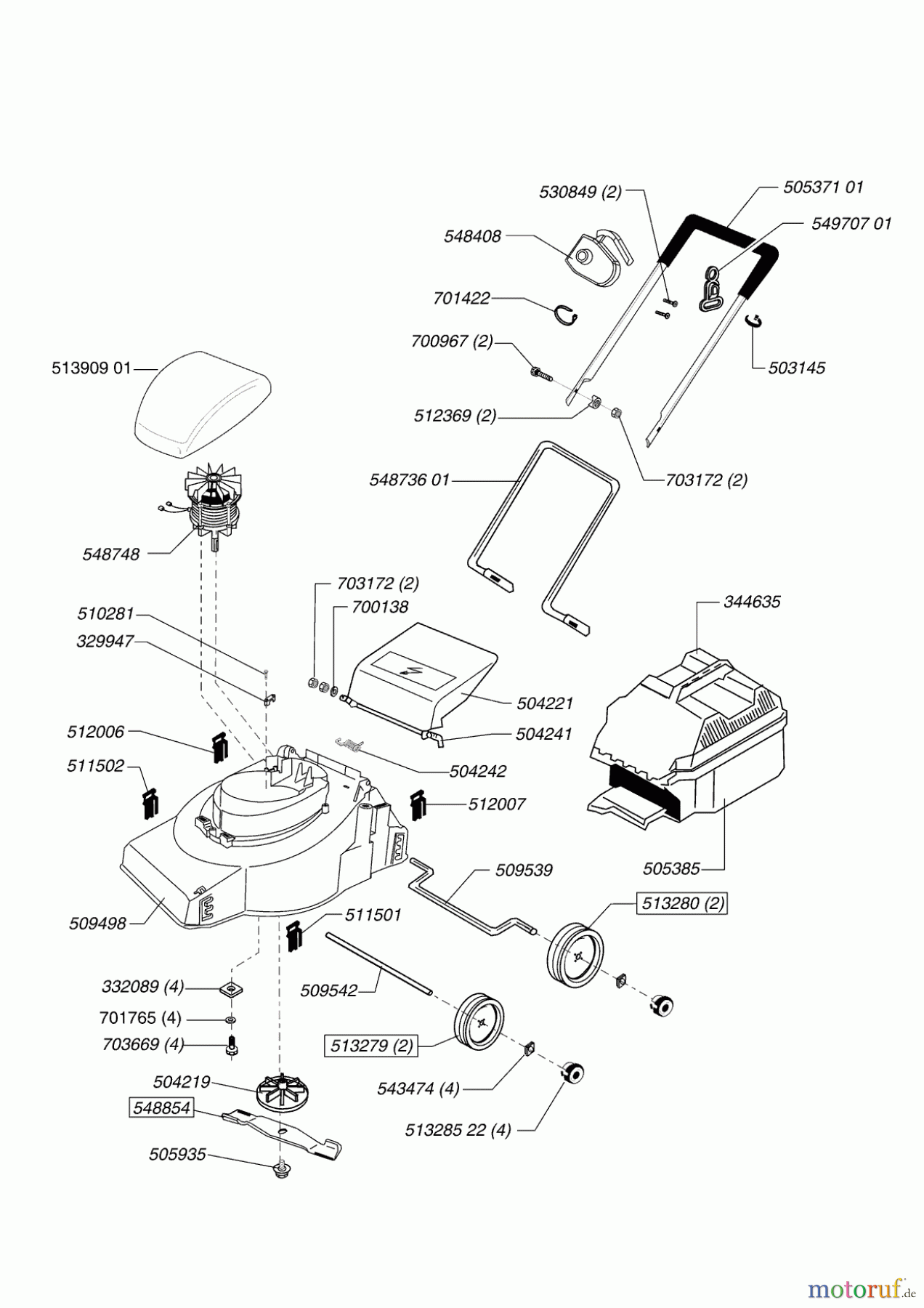  Dehner Gartentechnik Elektrorasenmäher Gute Wahl 32 E 03/2003 - 12/2003 Seite 1