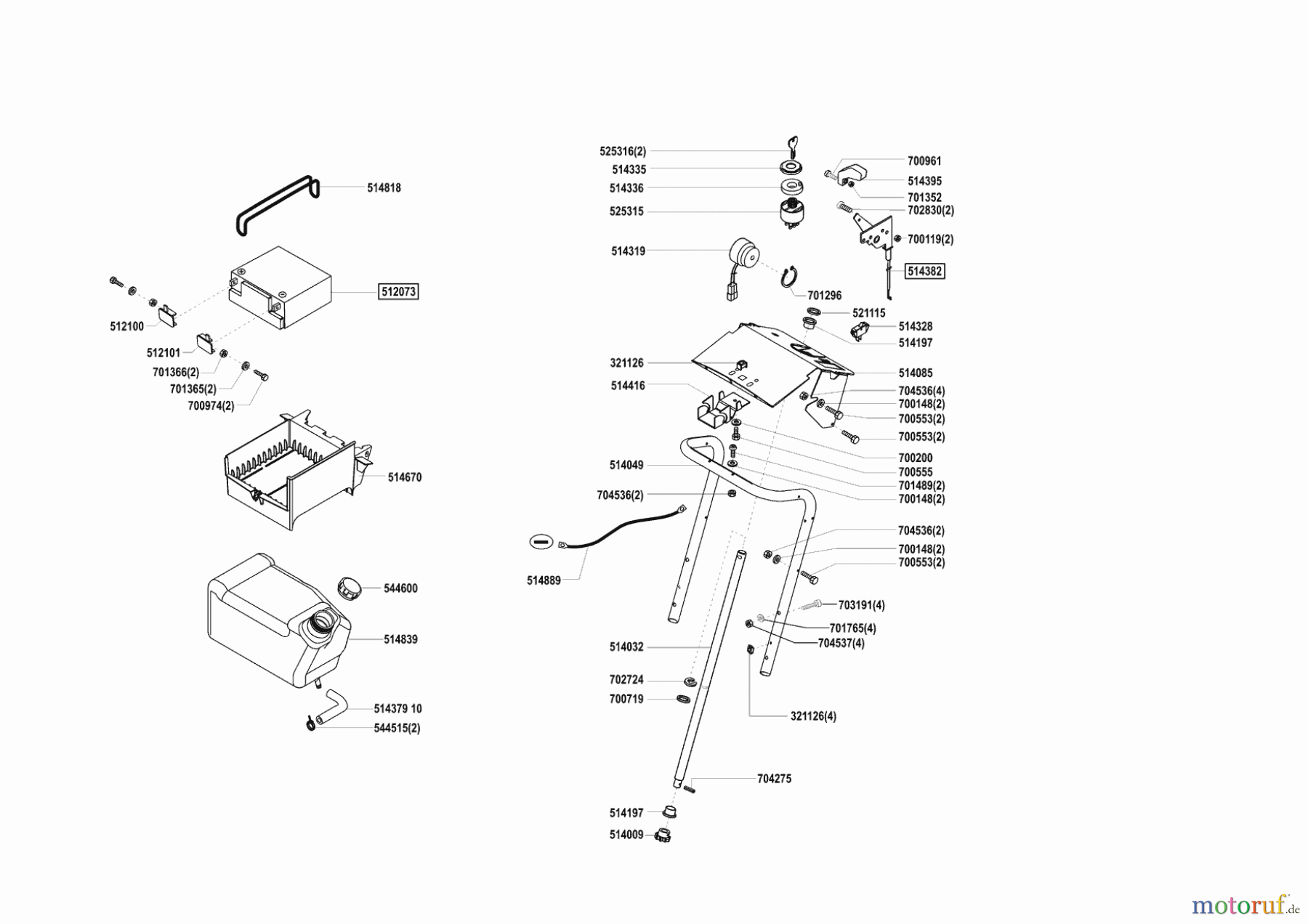  Concord Gartentechnik Rasentraktor T18-102 HD 10/2003 - 04/2004 Seite 6