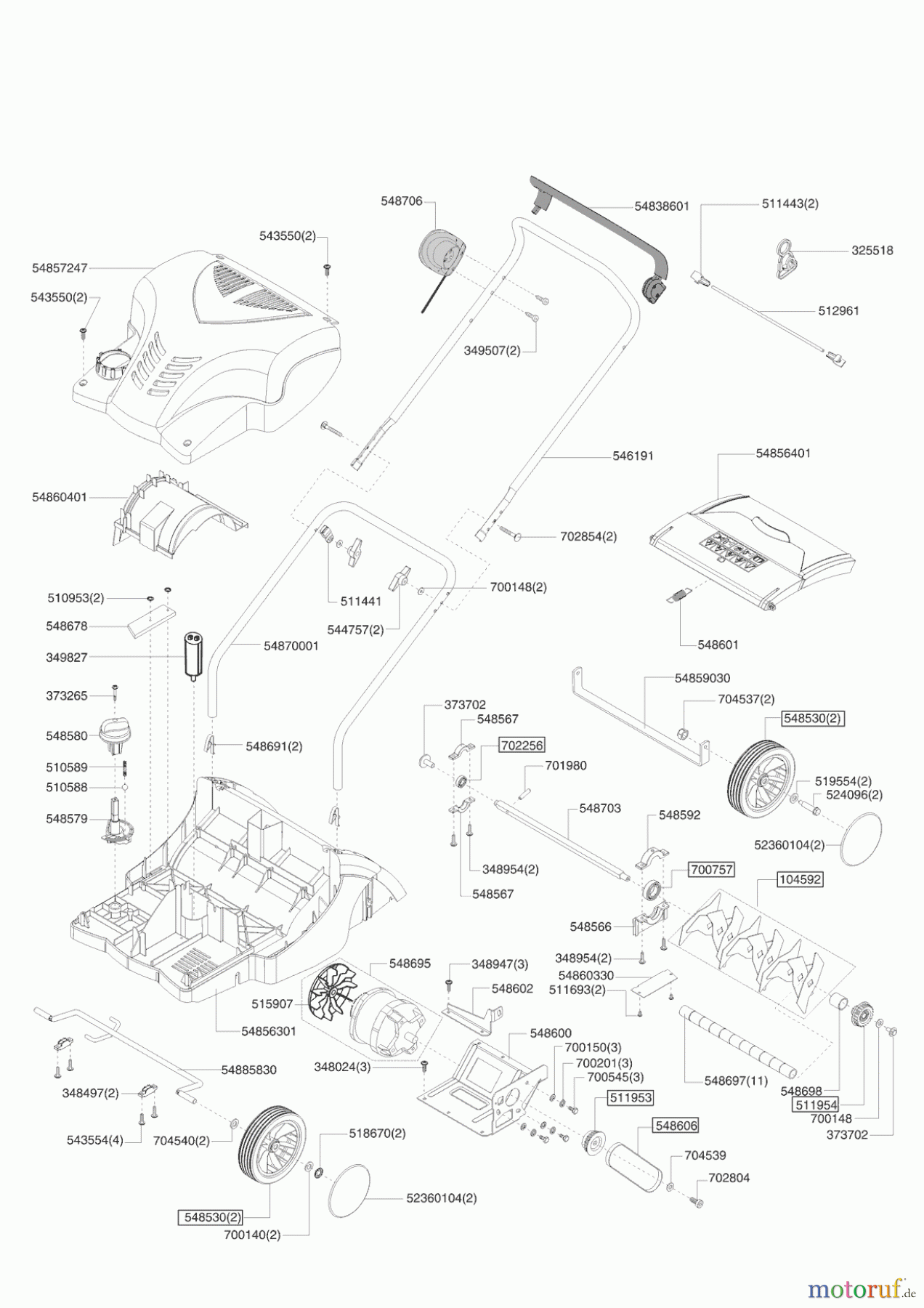  AL-KO Gartentechnik Vertikutierer 38 VE OKAY Seite 1