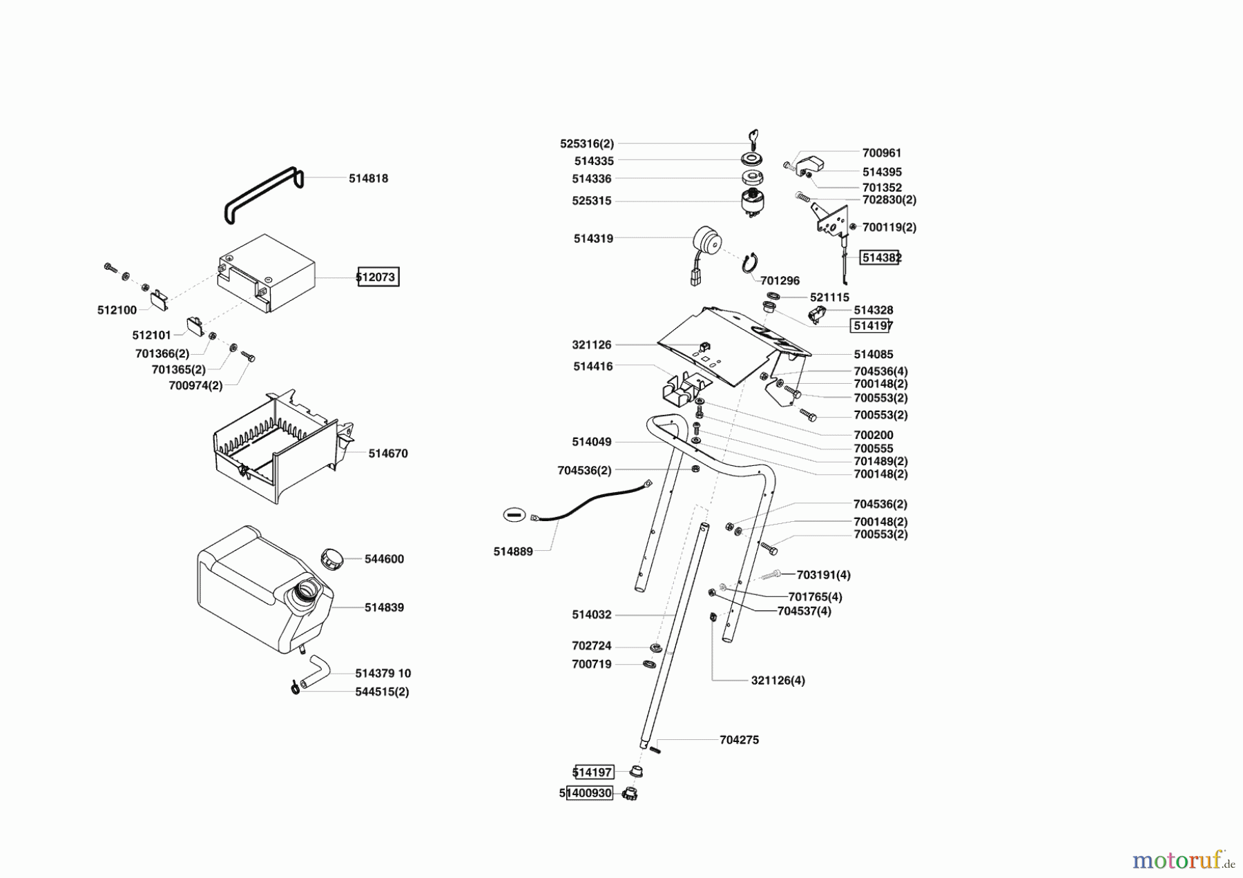  Concord Gartentechnik Rasentraktor T15-102  02/2005 - 07/2012 Seite 6