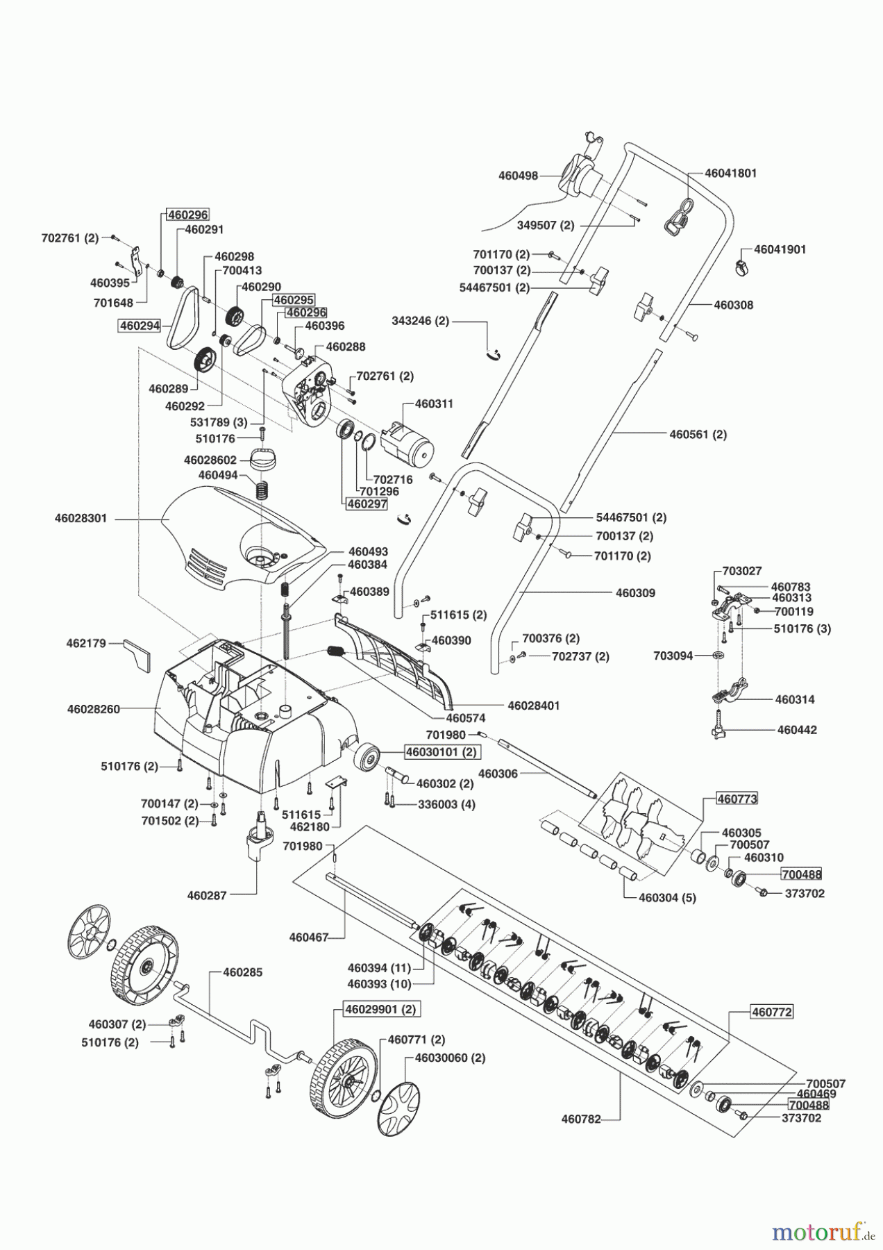  AL-KO Gartentechnik Vertikutierer CMI 1000  12/2005 Seite 1