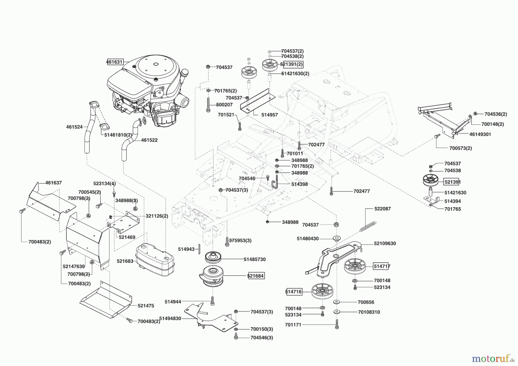  AL-KO Gartentechnik Rasentraktor VLH 18H40 DE VERTS LOISIRS 12/2005 - 01/2006 Seite 4