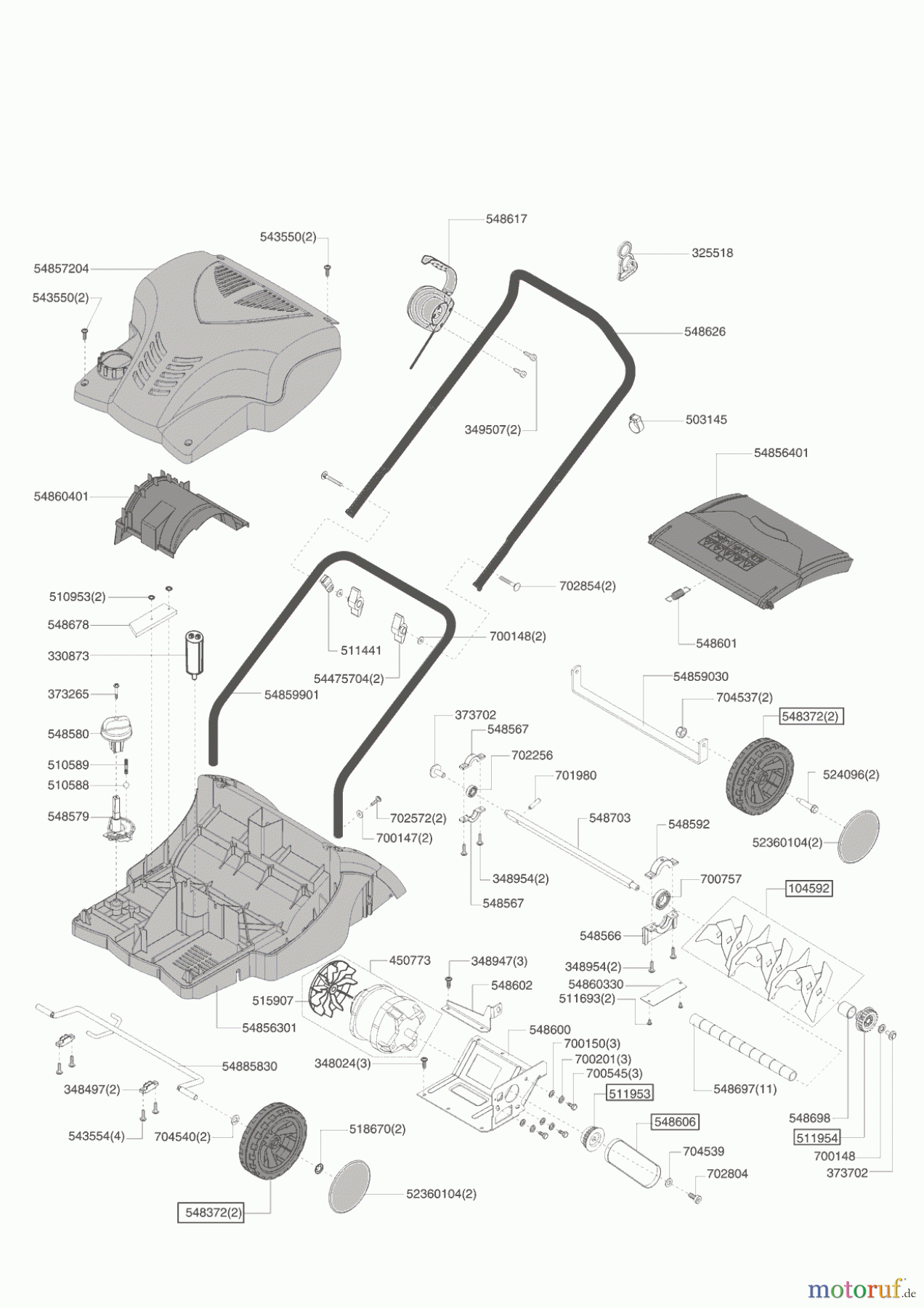  AL-KO Gartentechnik Vertikutierer 38 VE Profi ab 05/2006 Seite 1