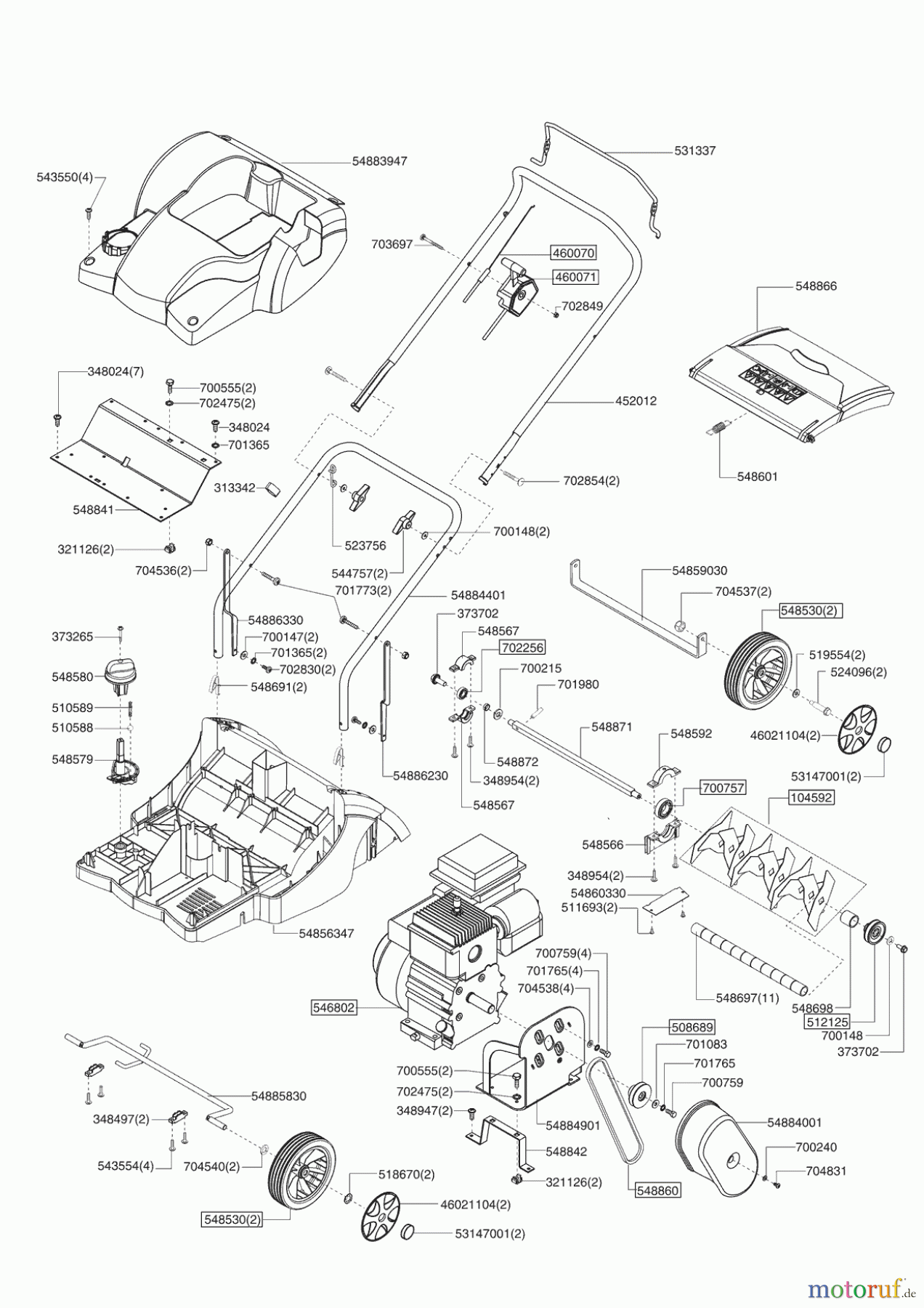  AL-KO Gartentechnik Vertikutierer OKAY VB 3807 Seite 1