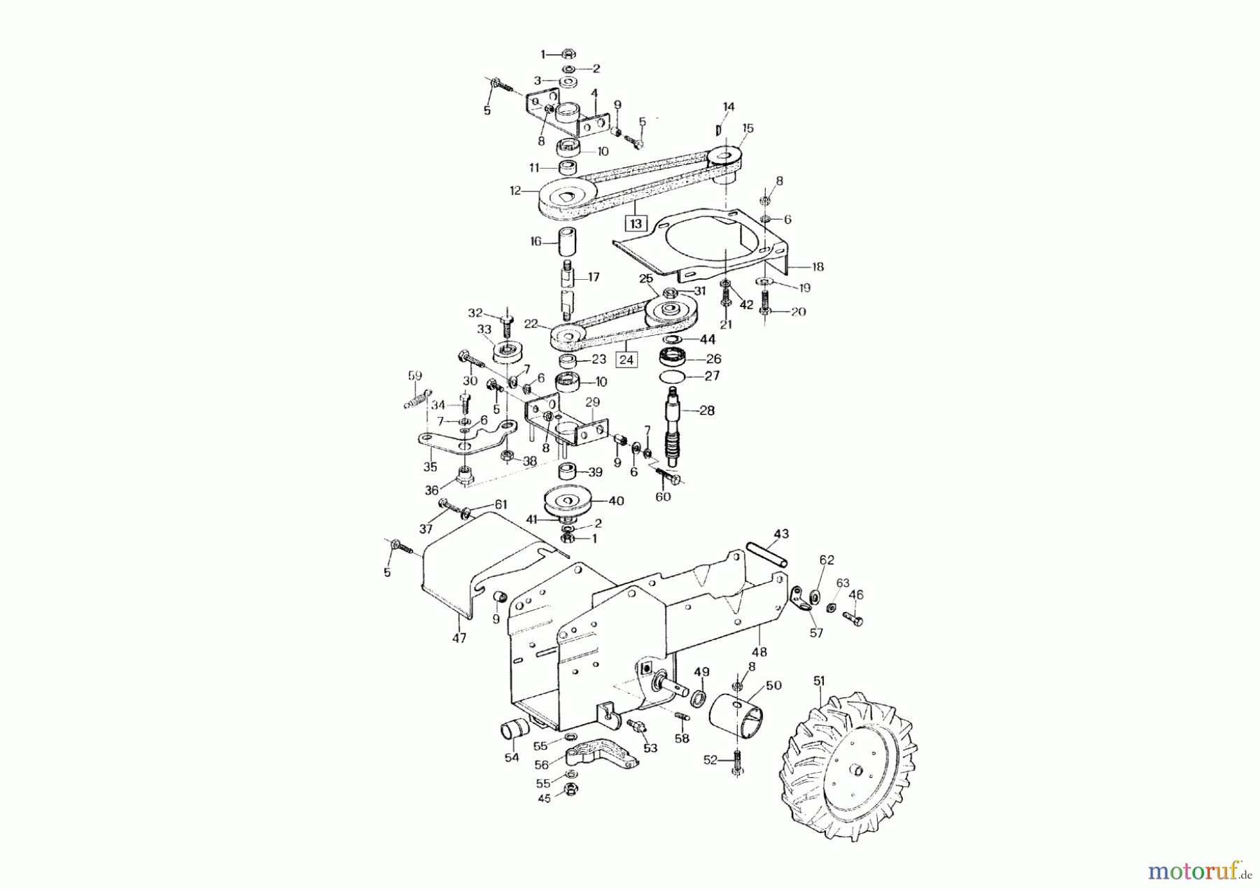  AL-KO Gartentechnik Balkenmäher BM 875 II 11/2007 - 01/2011 Seite 2