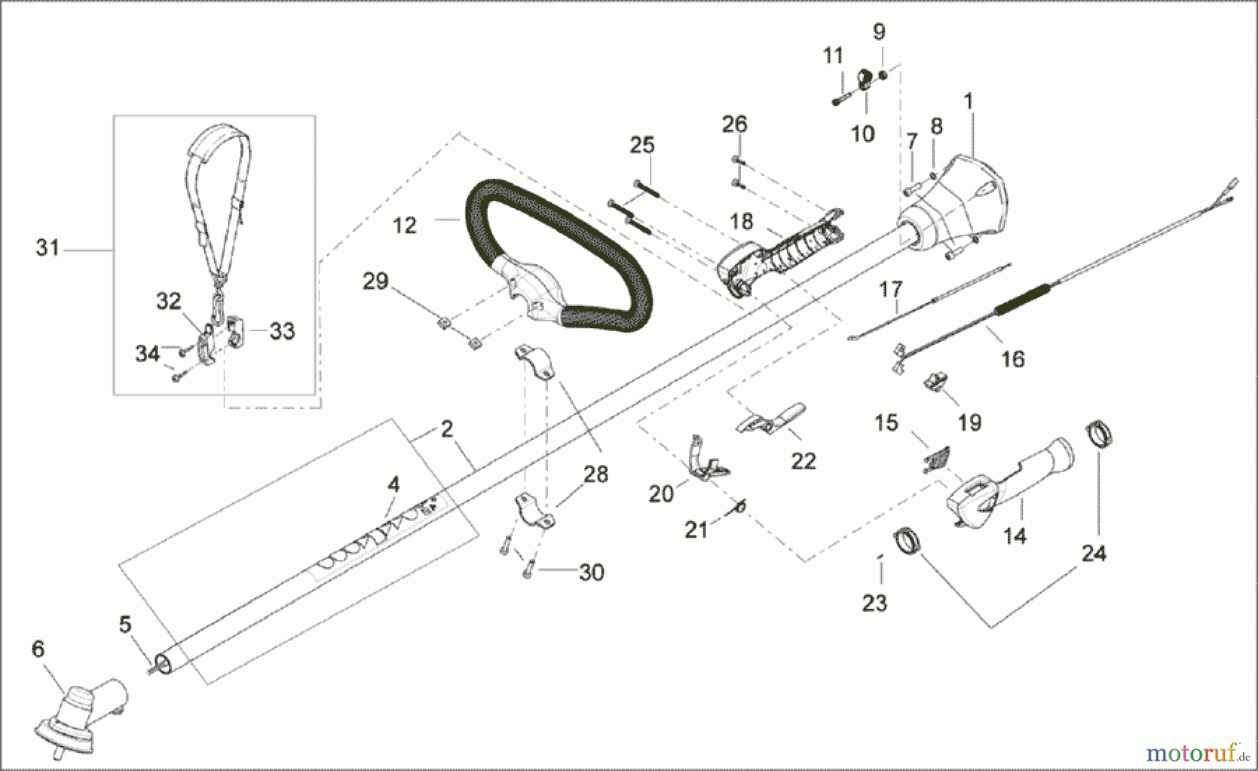  Solo by AL-KO Gartentechnik Motorsensen 135L ET 042008 Druck 9 135 700 04/2008 [SN: ET 042008 Druck 9 135 700] Seite 10