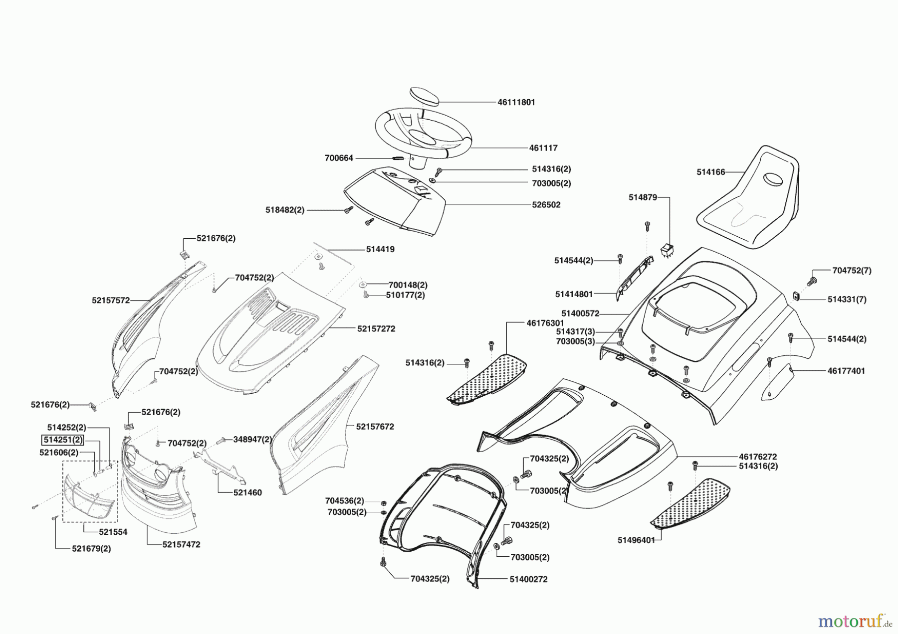  AL-KO Gartentechnik Rasentraktor T18-102 HD MASPORT Seite 1