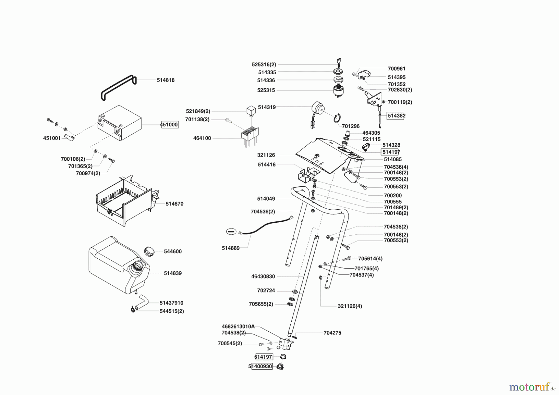  Concord Gartentechnik Rasentraktor T15-102 HD  ab 02/2009 Seite 6