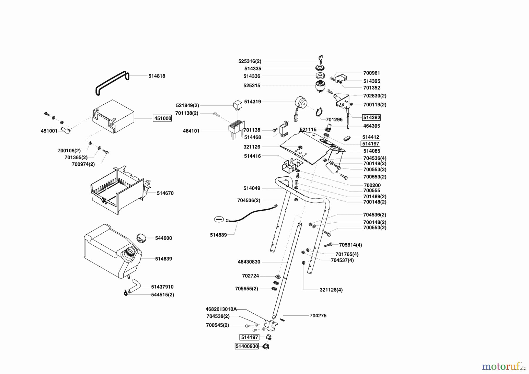  GARDENCARE Gartentechnik Rasentraktor T 13-82 ab 03/2009 Seite 6