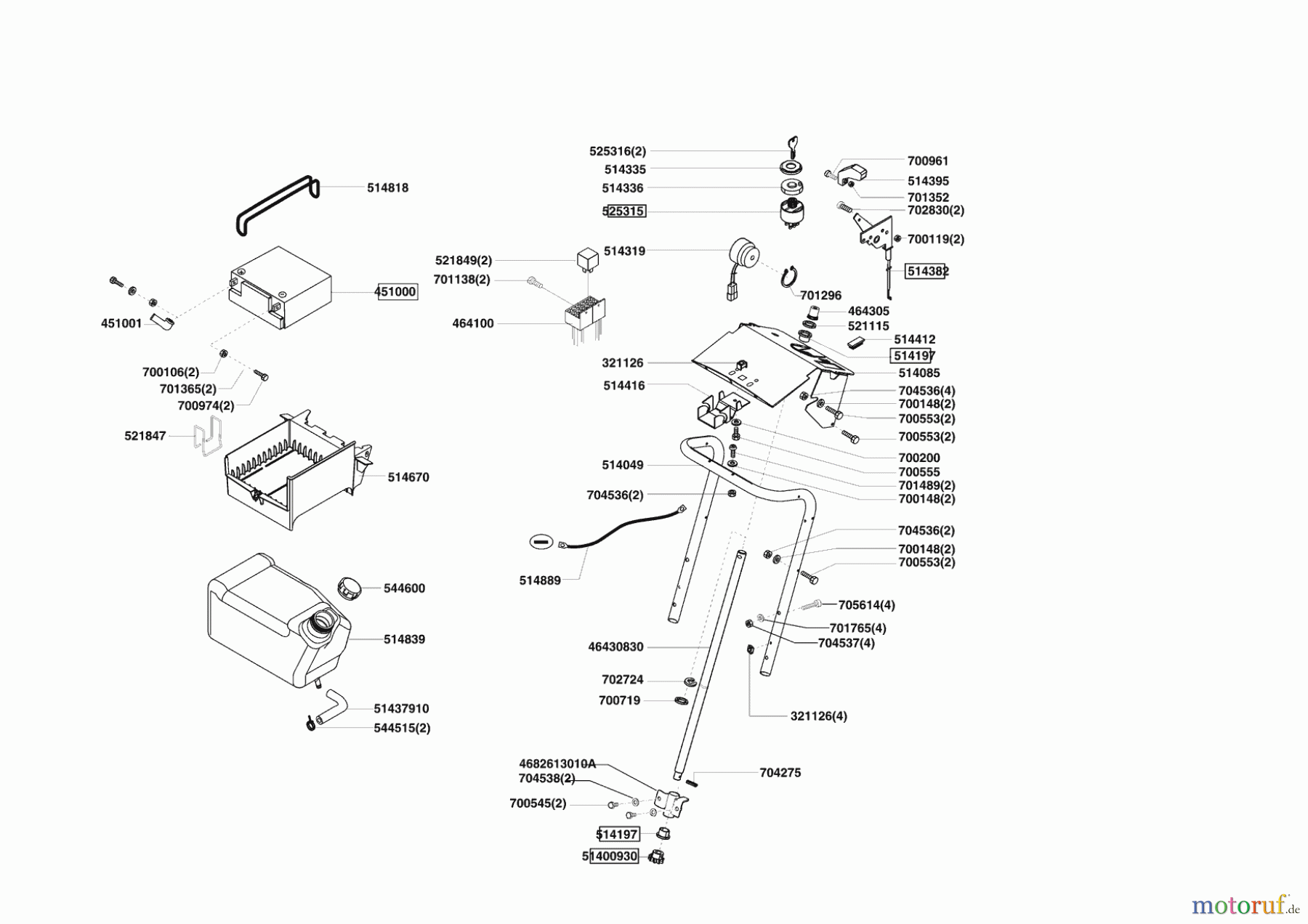  Powerline Gartentechnik Rasentraktor T 13-92 HD EDITION  ab 11/2010 Seite 8