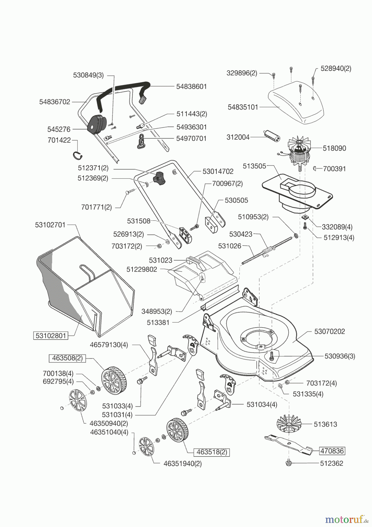  AL-KO Gartentechnik Elektrorasenmäher Selection SL 46 E  12/2010 Seite 1