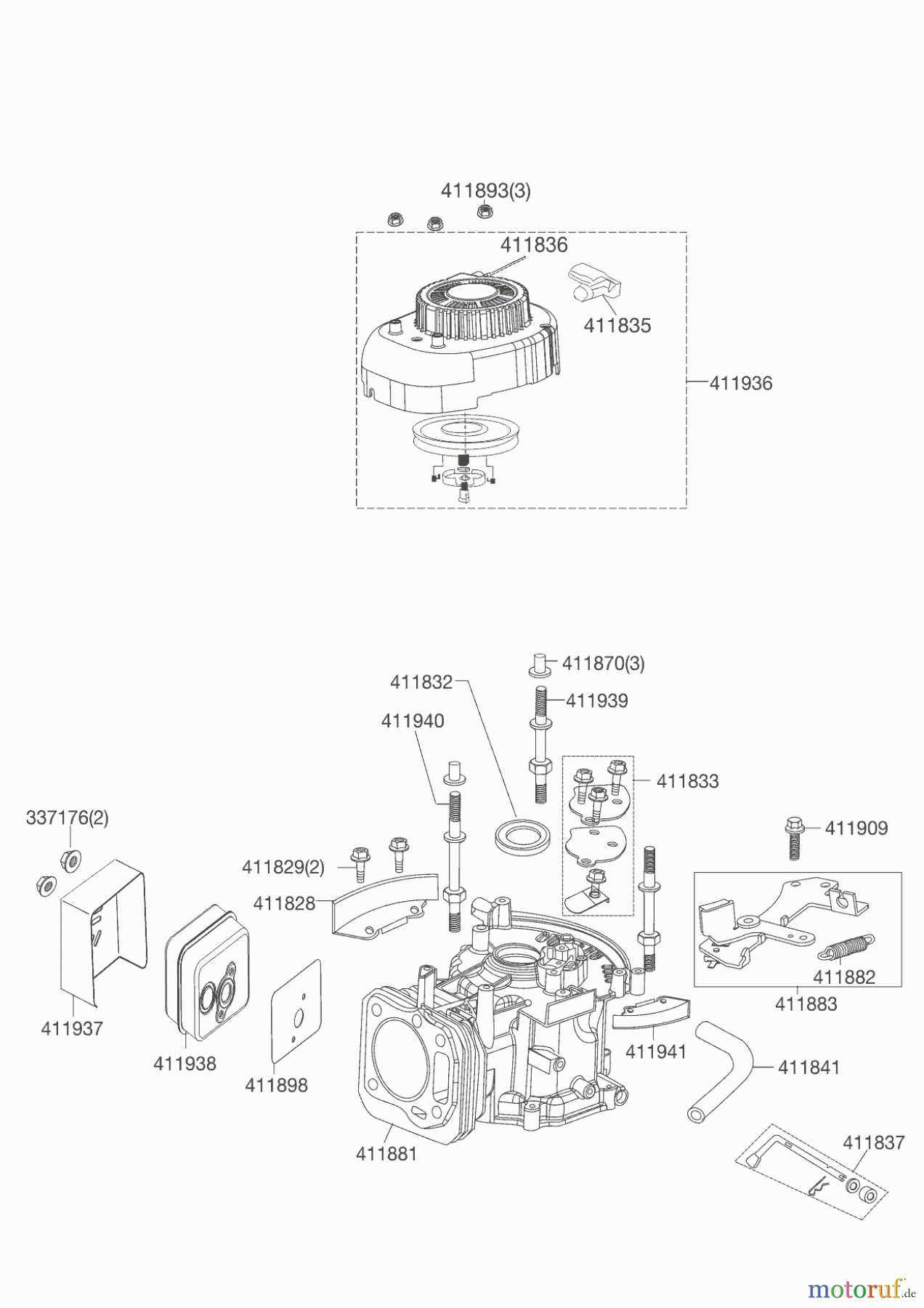  AL-KO Gartentechnik Benzinmotoren MOTOR OHV 140 (MH)  05/2011 Seite 1