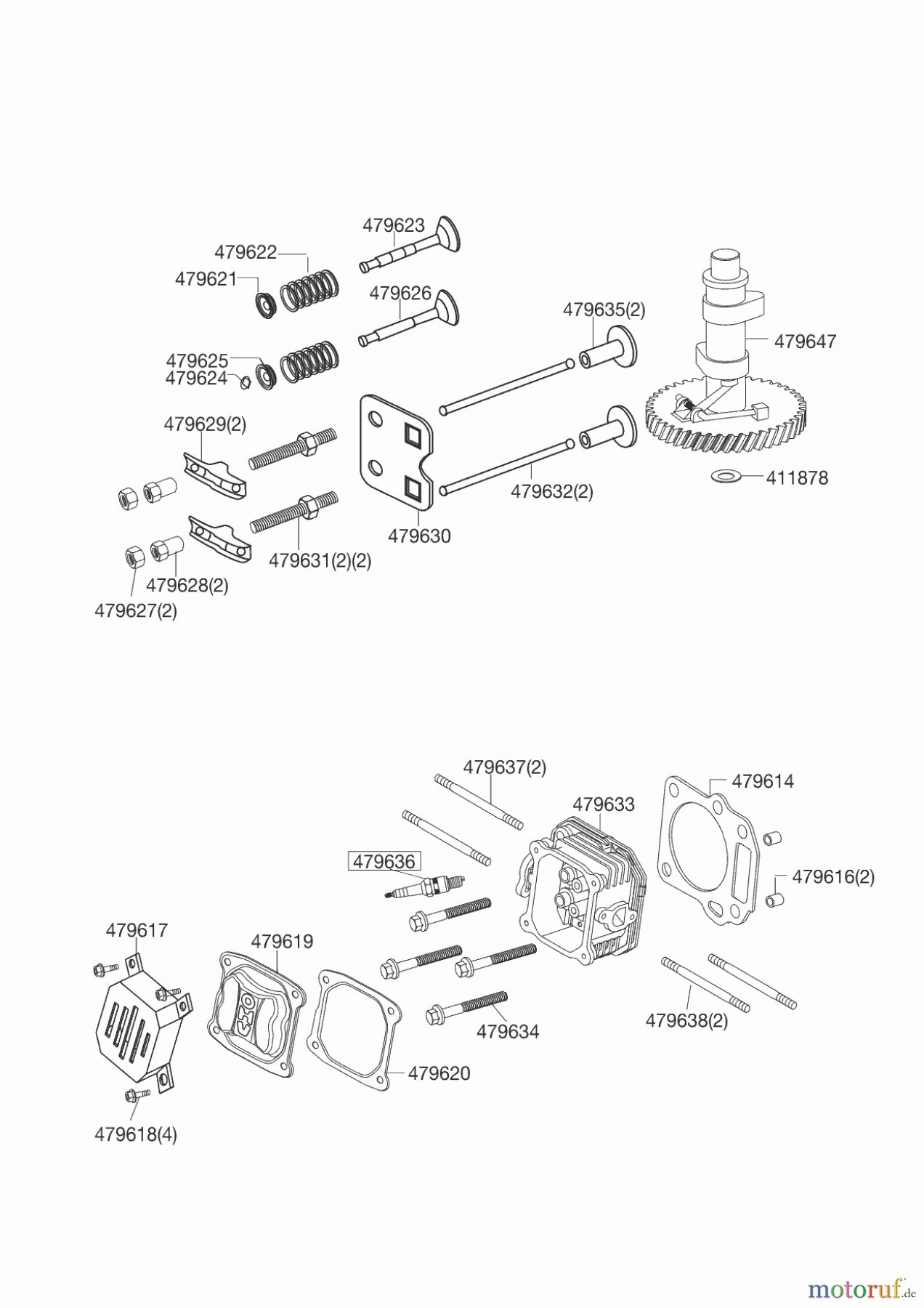  AL-KO Gartentechnik Benzinmotoren B-MOTOR APL-TECH 135 OHV - 1P64  01/2013 - 09/2013 Seite 2