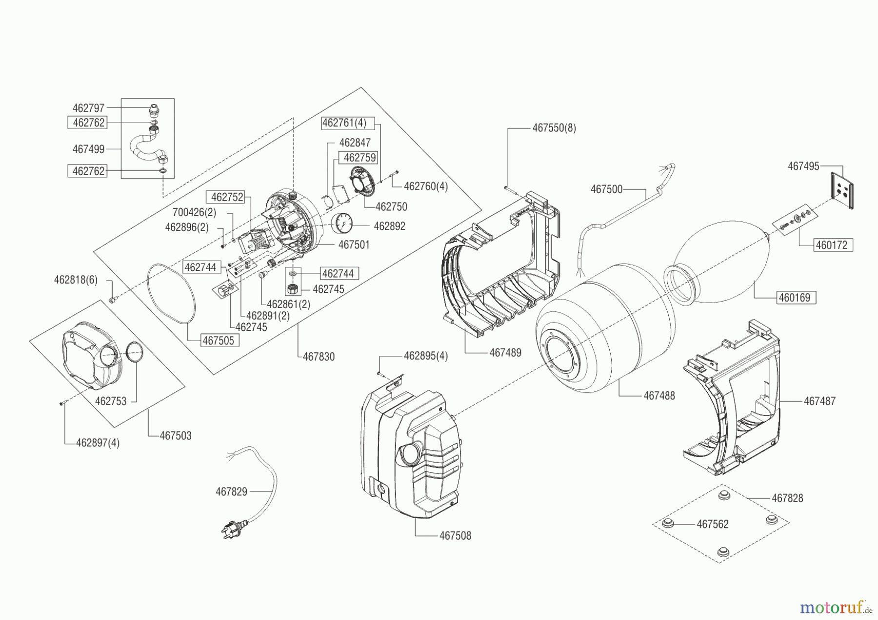  AL-KO Wassertechnik Hauswasserwerke HW 4000 FCS Comfort  ab 01/2014 Seite 2